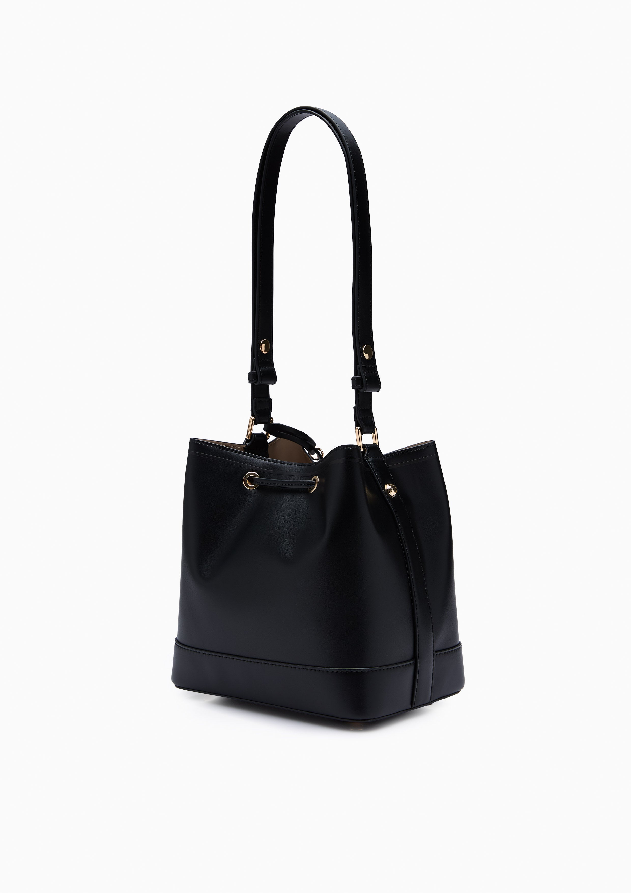 Carina Racquet M Bucket Bag Black