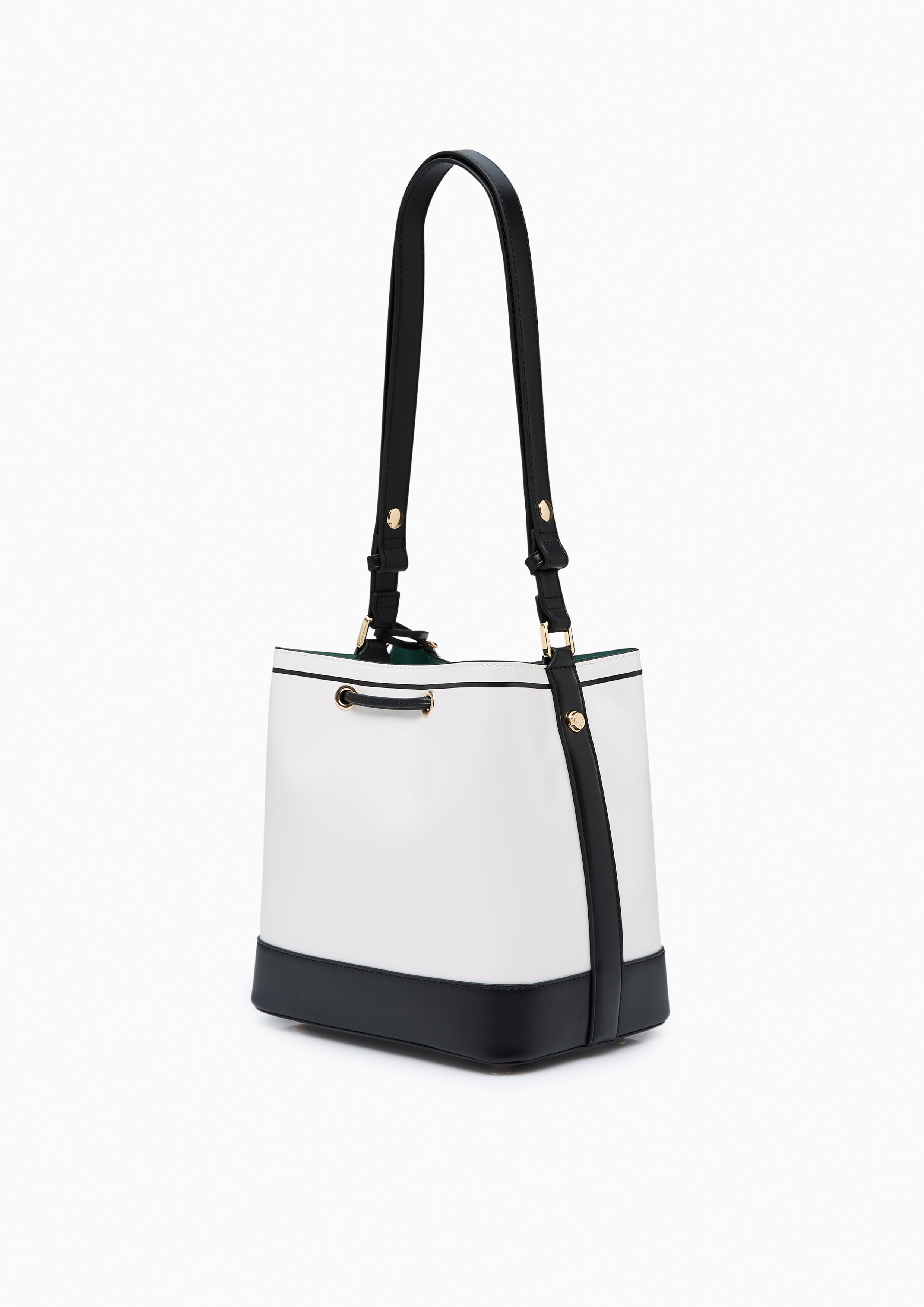 Carina Racquet M Bucket Bag White