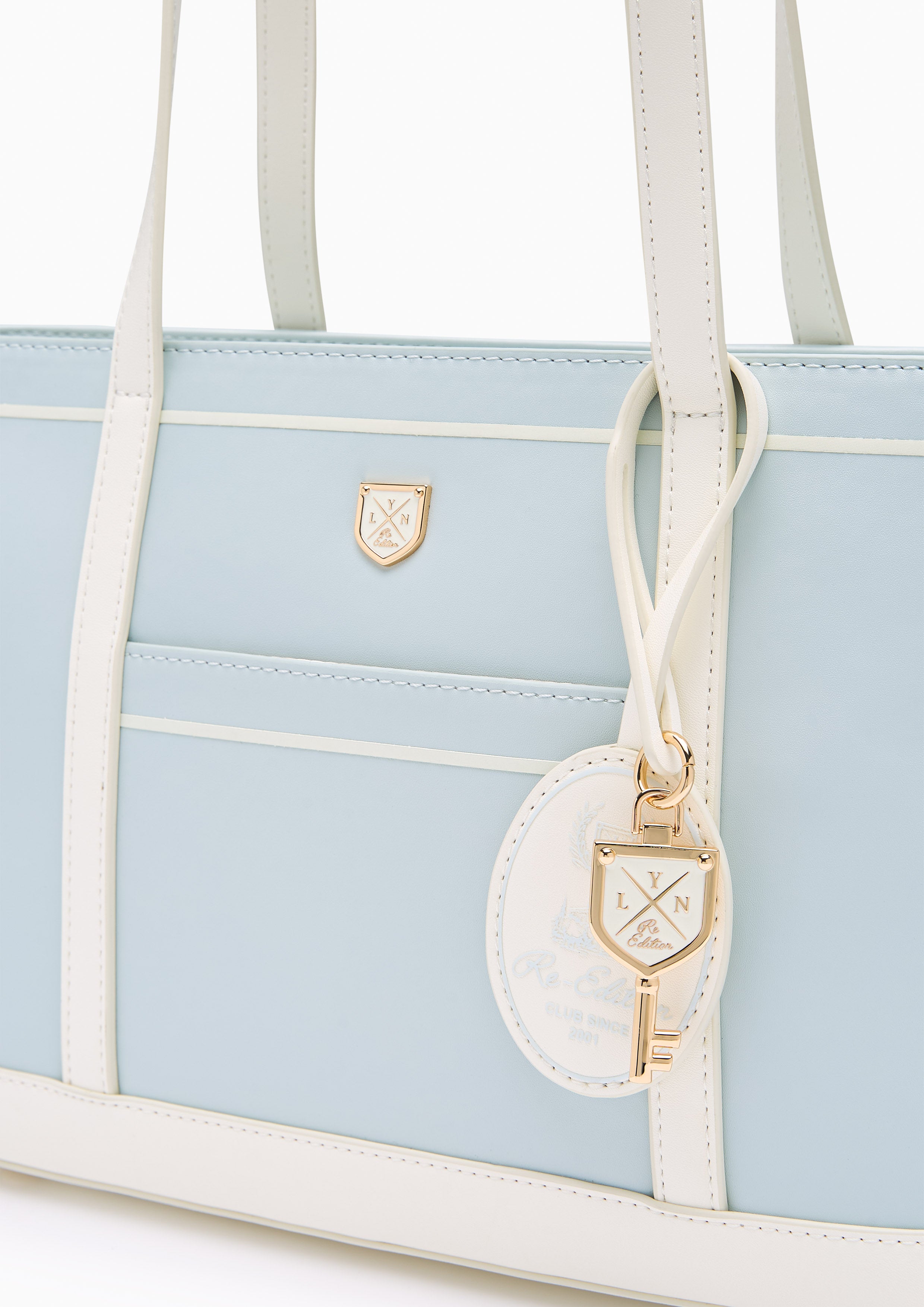 Carina Racquet S Tote Bag Light Blue
