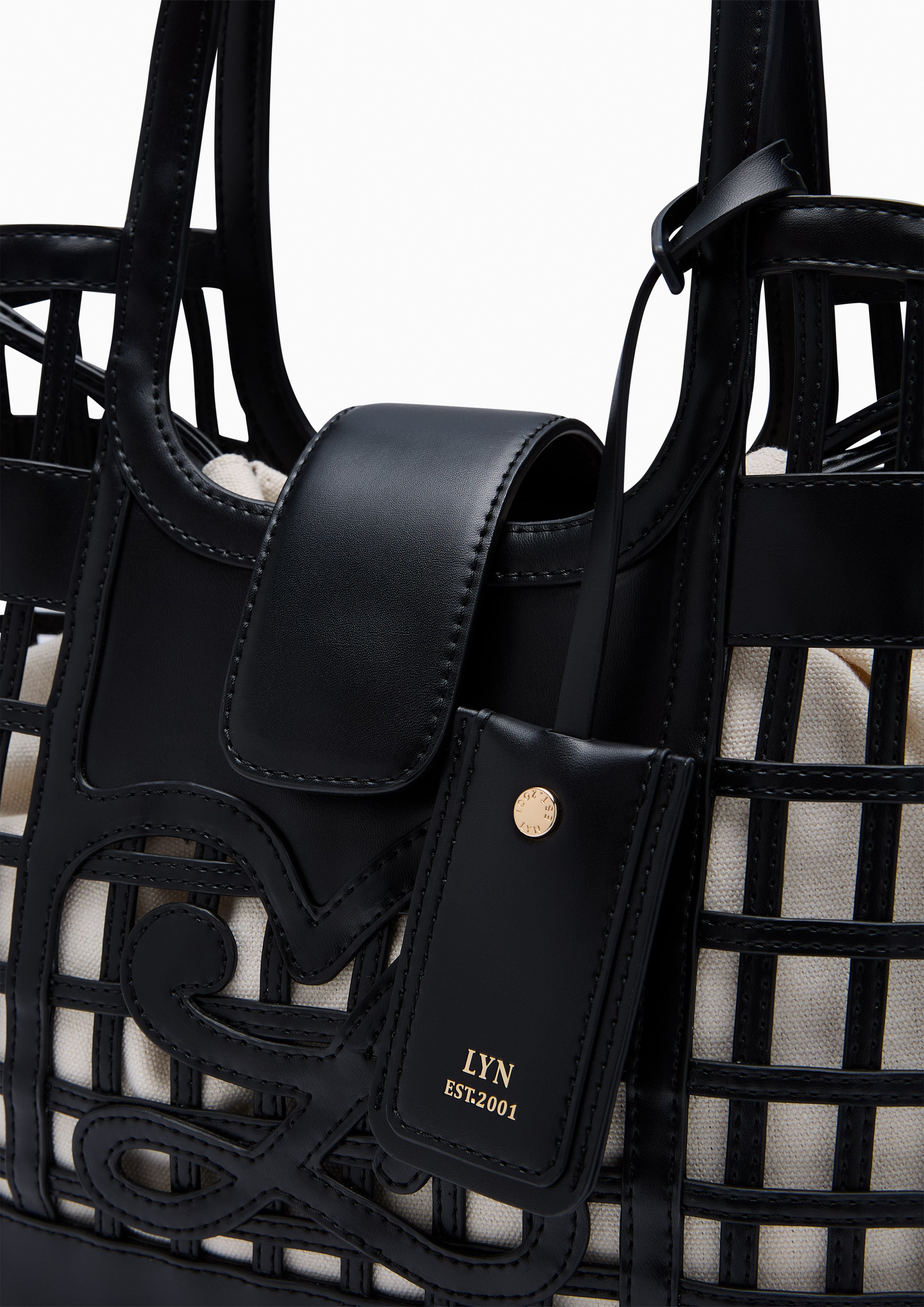 Jellata M Tote Bag Black