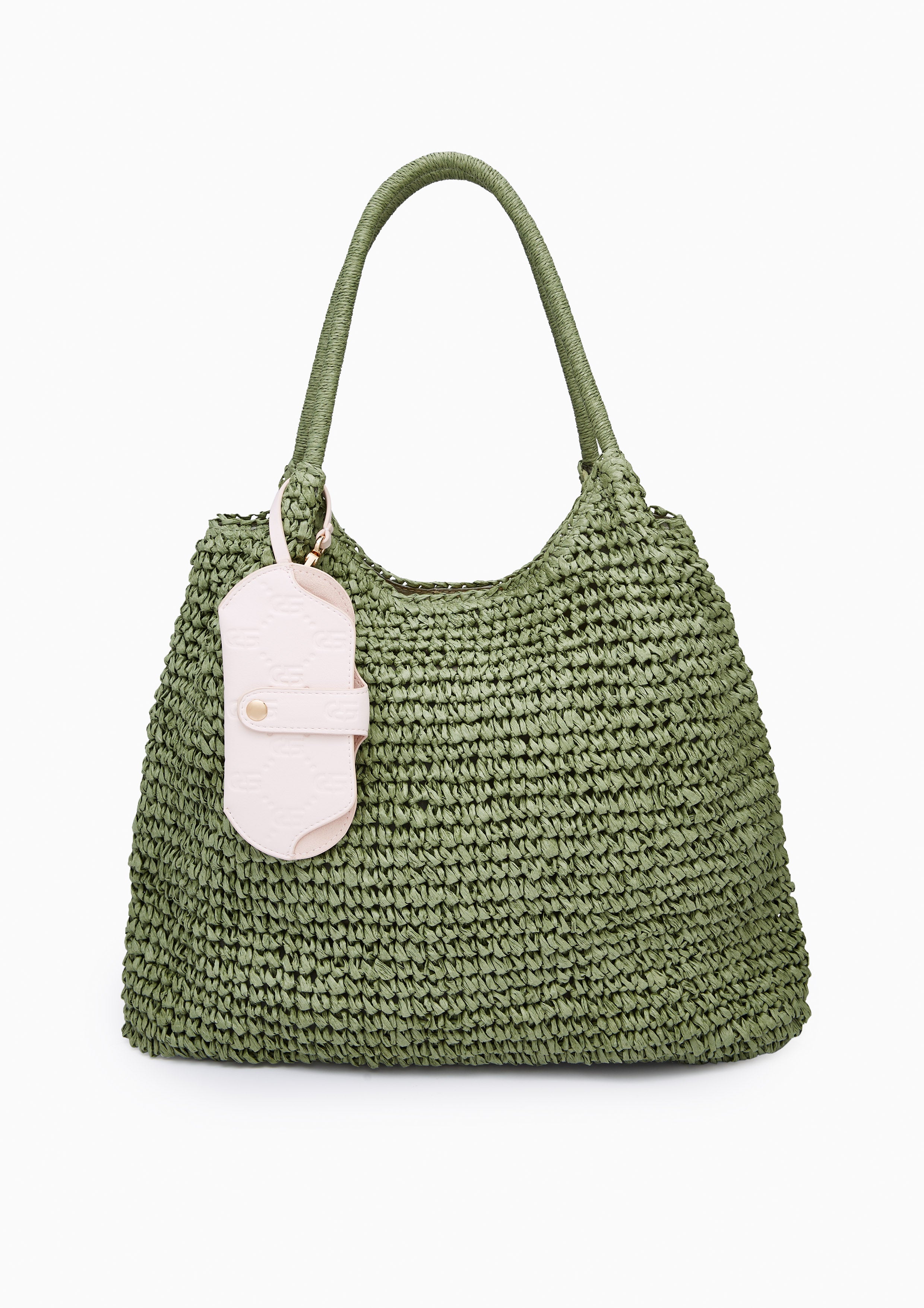 Enya Summer L Tote Bag Green