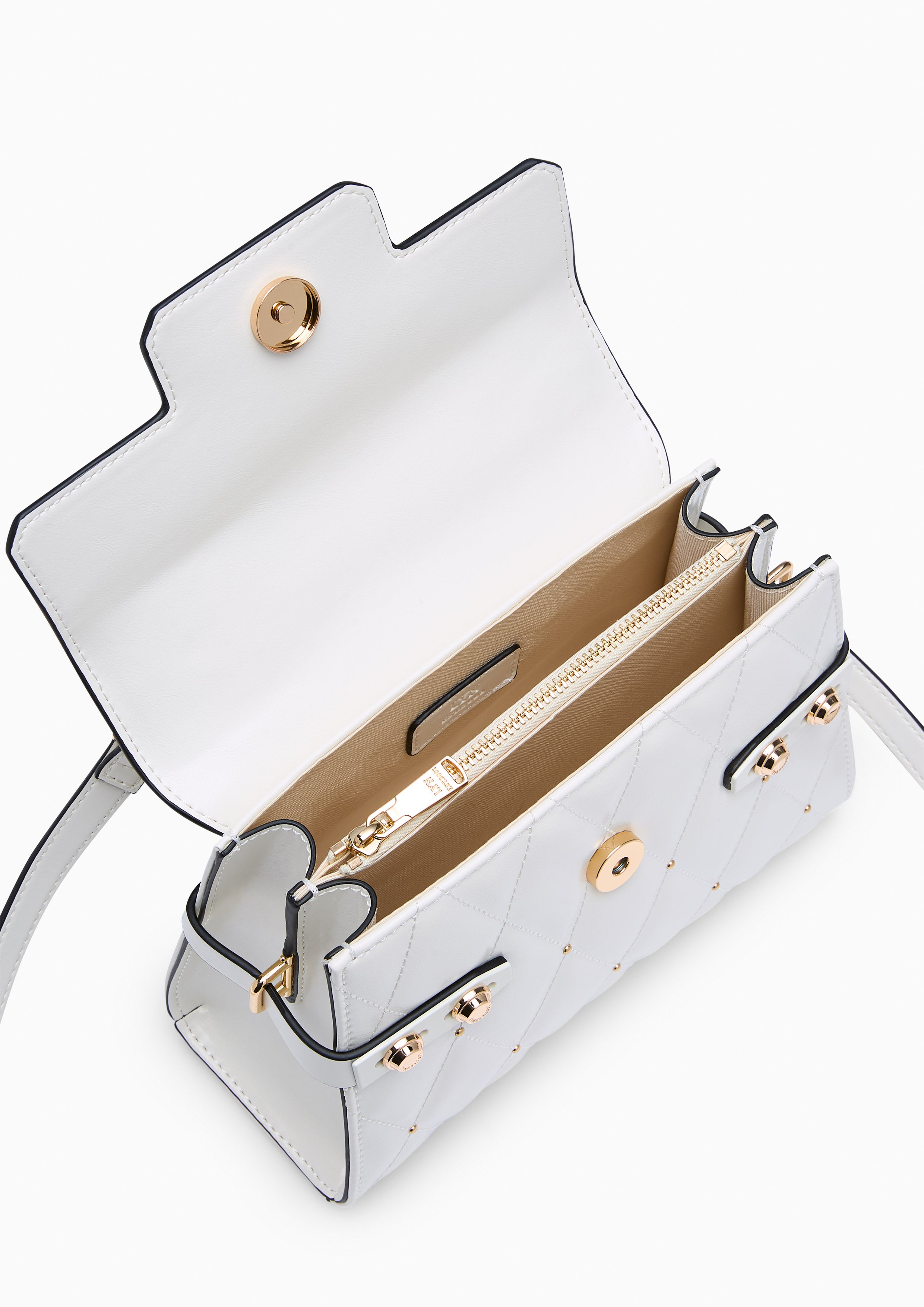 Hera Fineness S Flap Handbag Off-White