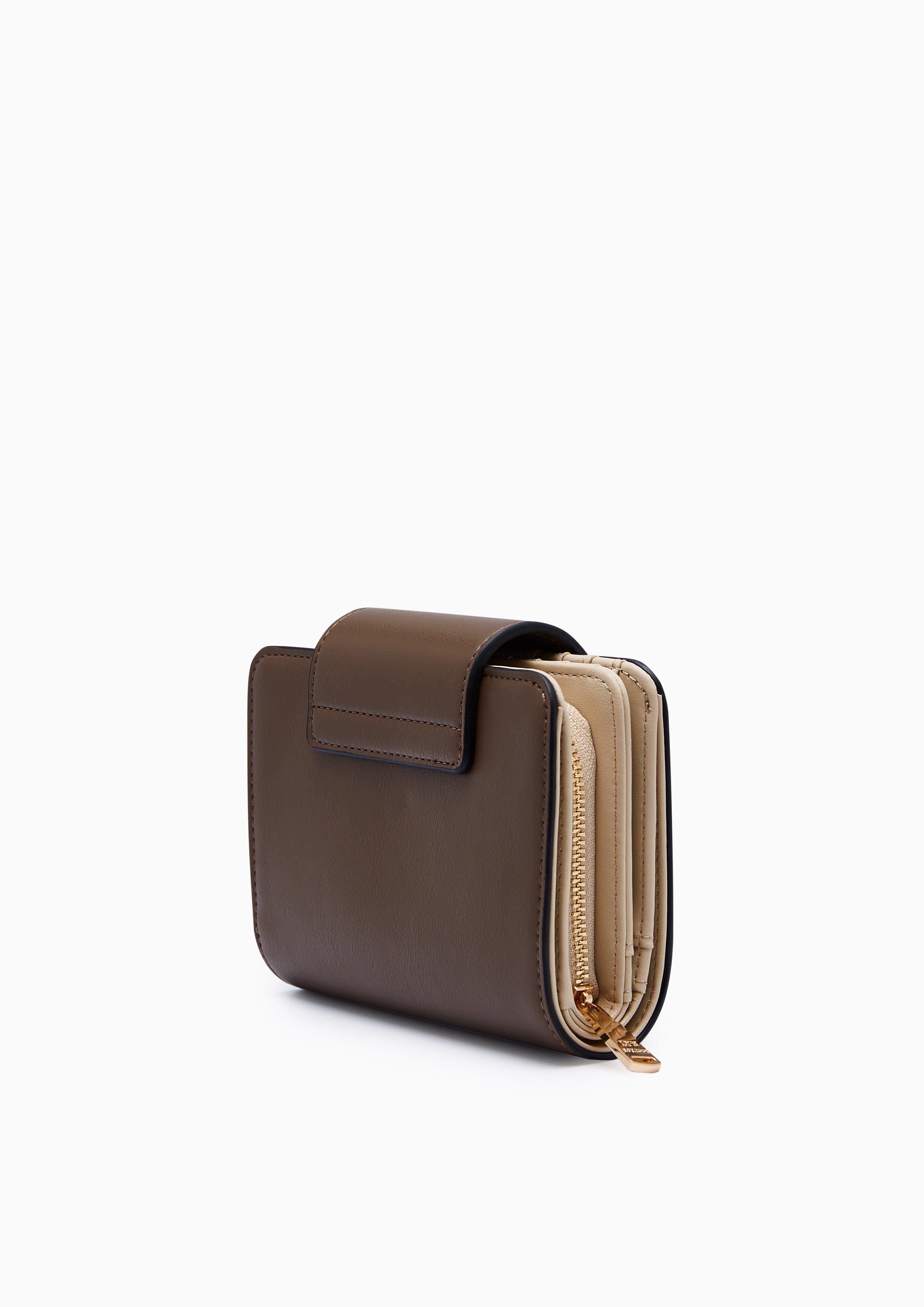 Joli Short Wallet Brown