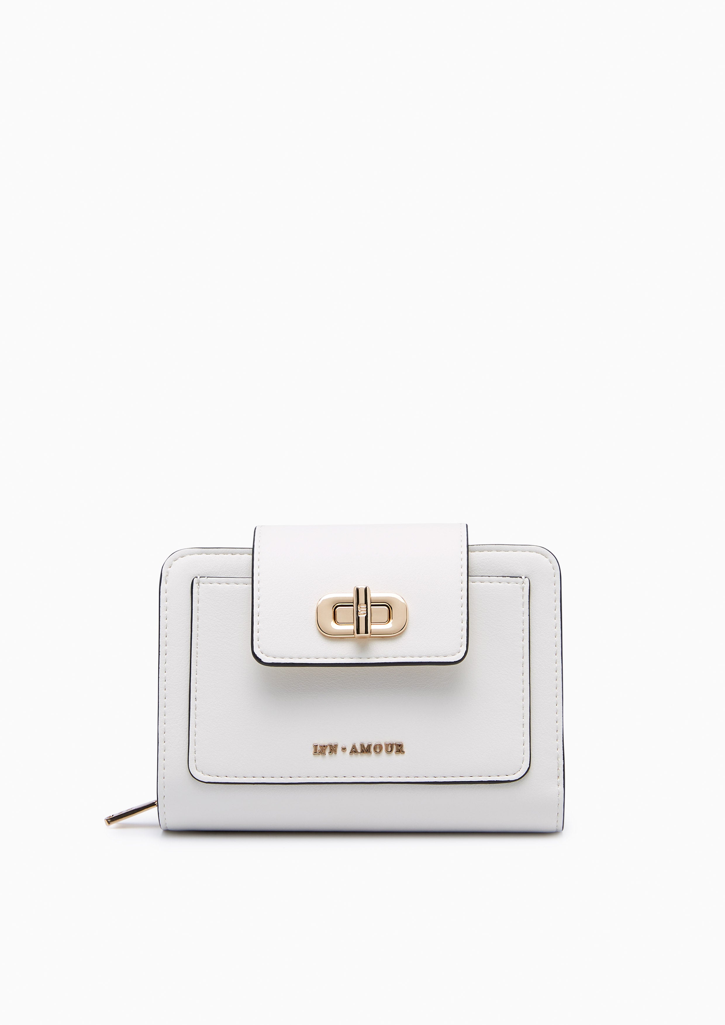 Joli Short Wallet Ivory