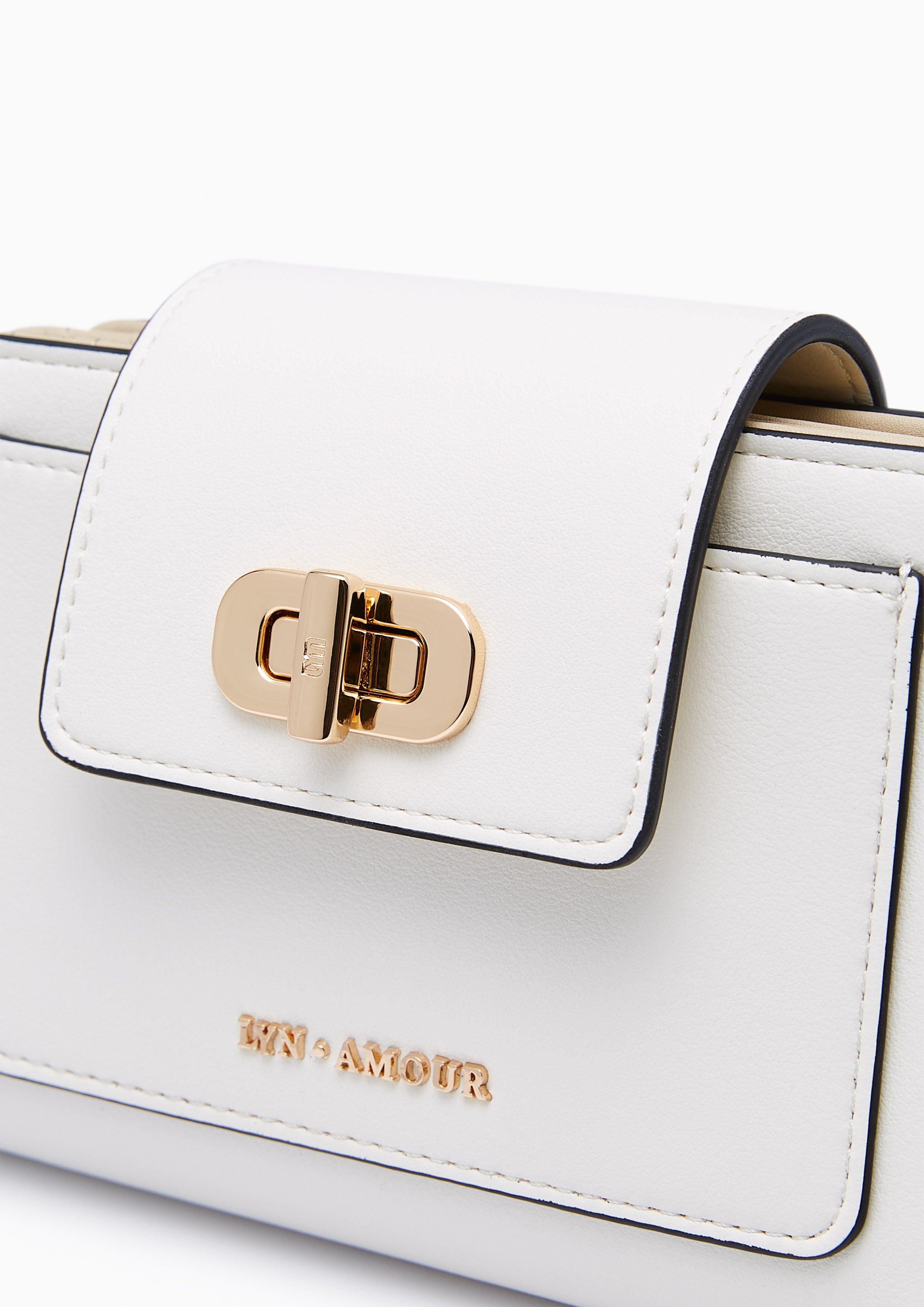 Joli Short Wallet Ivory