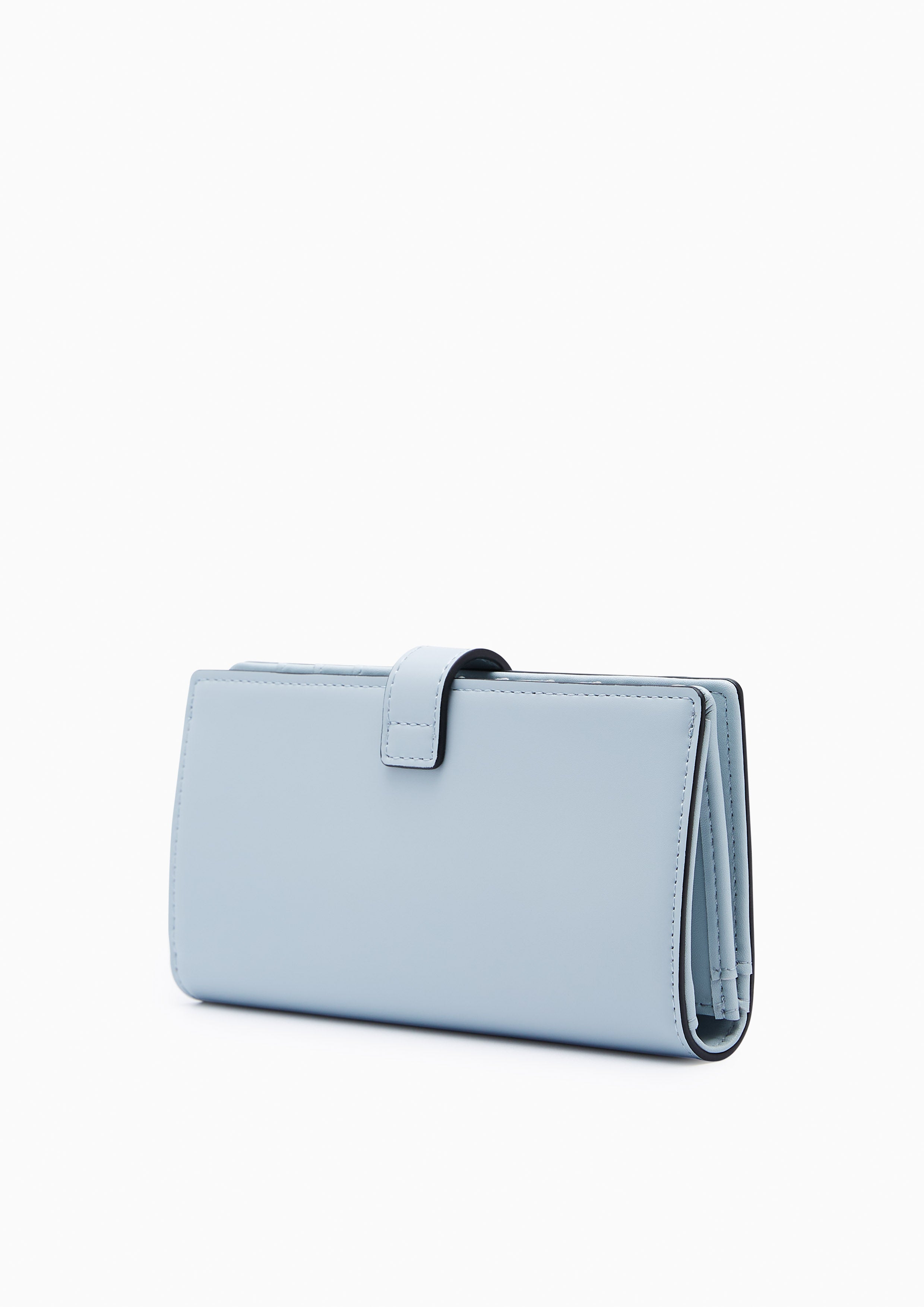 Taria Long Wallet Light Blue