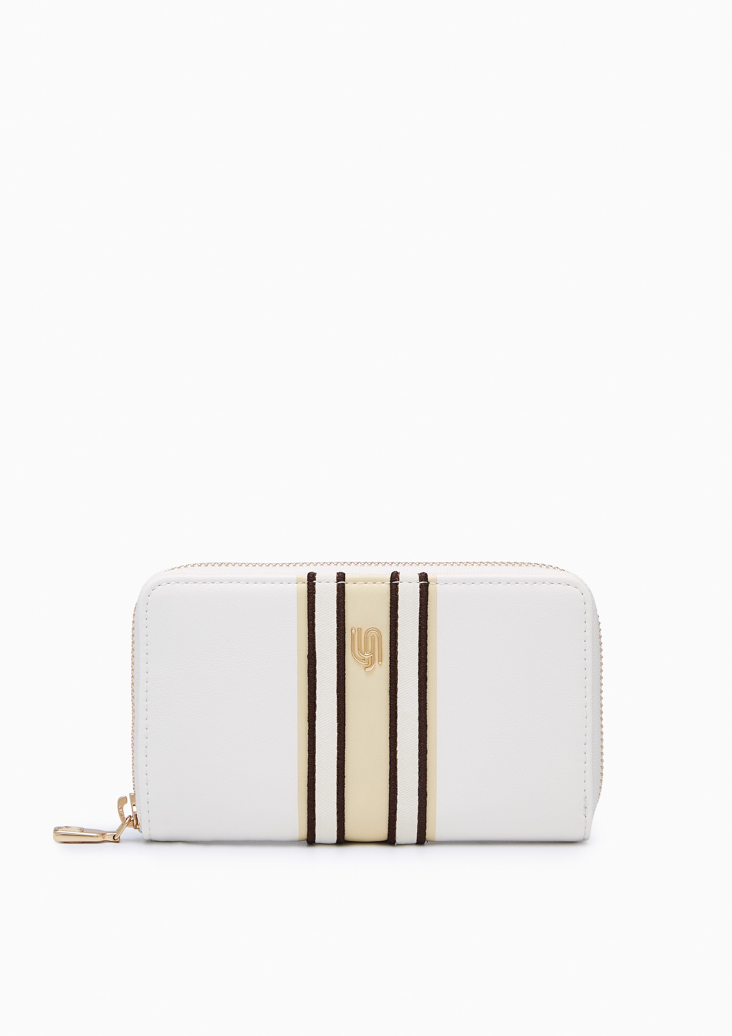 Matty Infinite Zip Semi Wallet Ivory