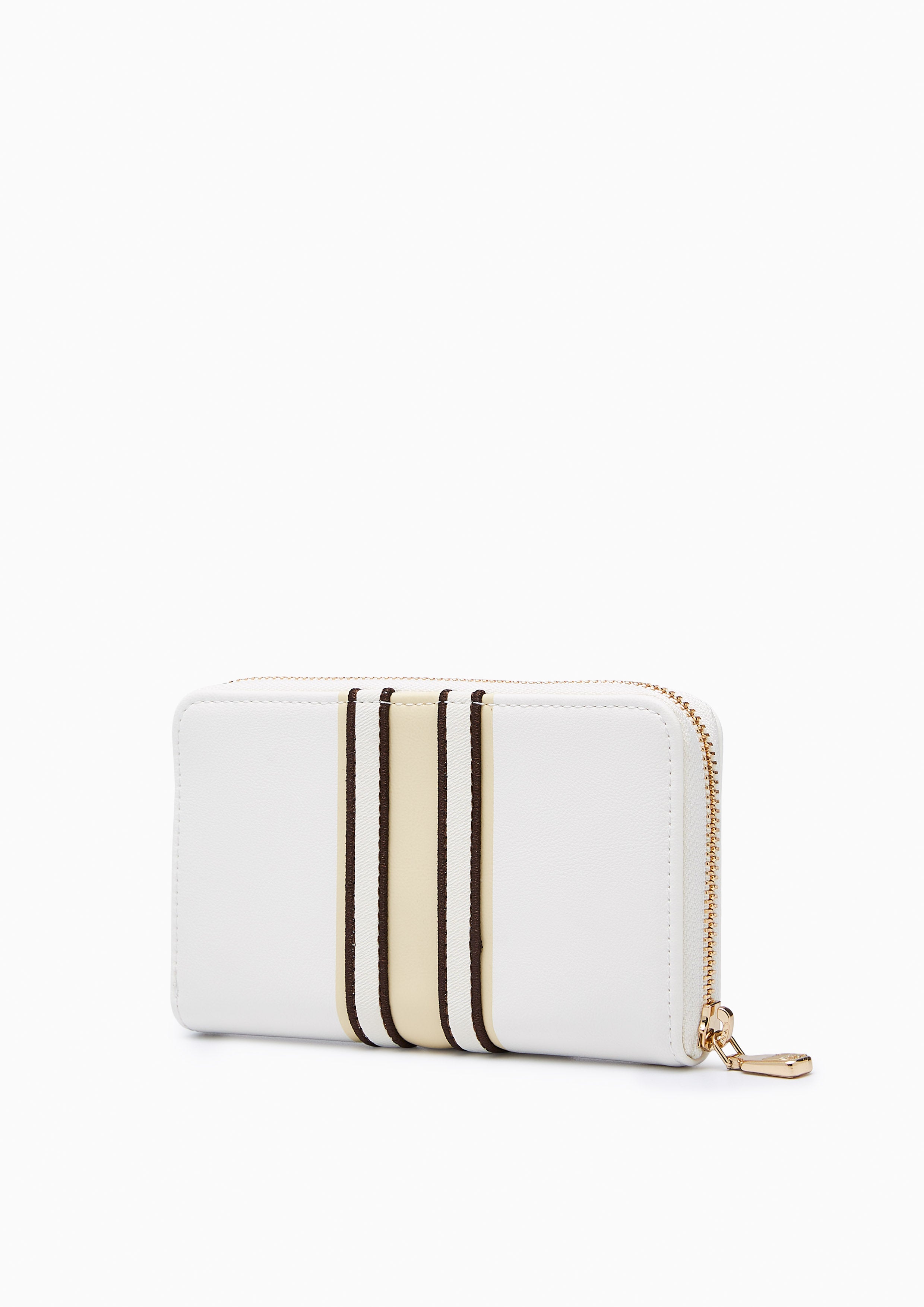 Matty Infinite Zip Semi Wallet Ivory
