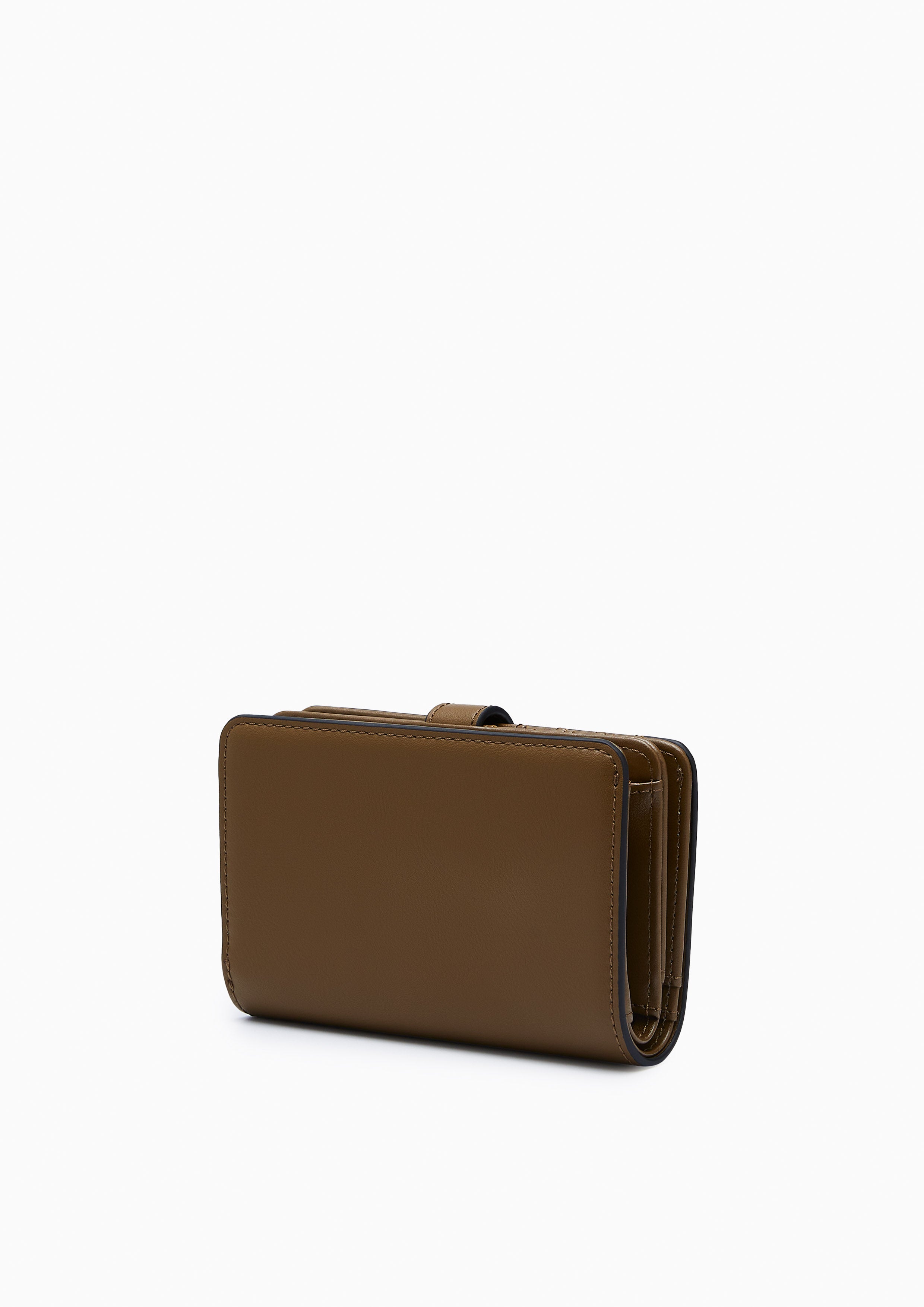 Matty Infinite Short Wallet Brown