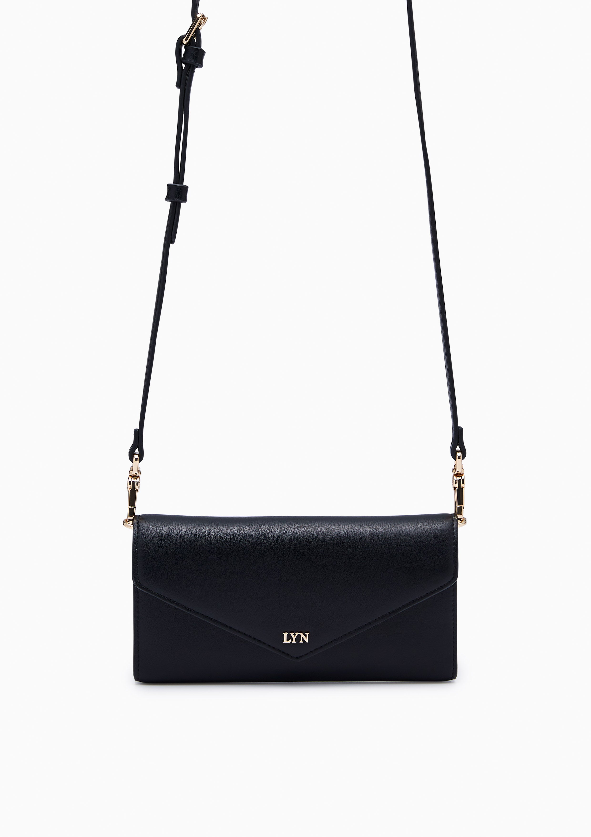 Etarna Long Wallet On Chain Black