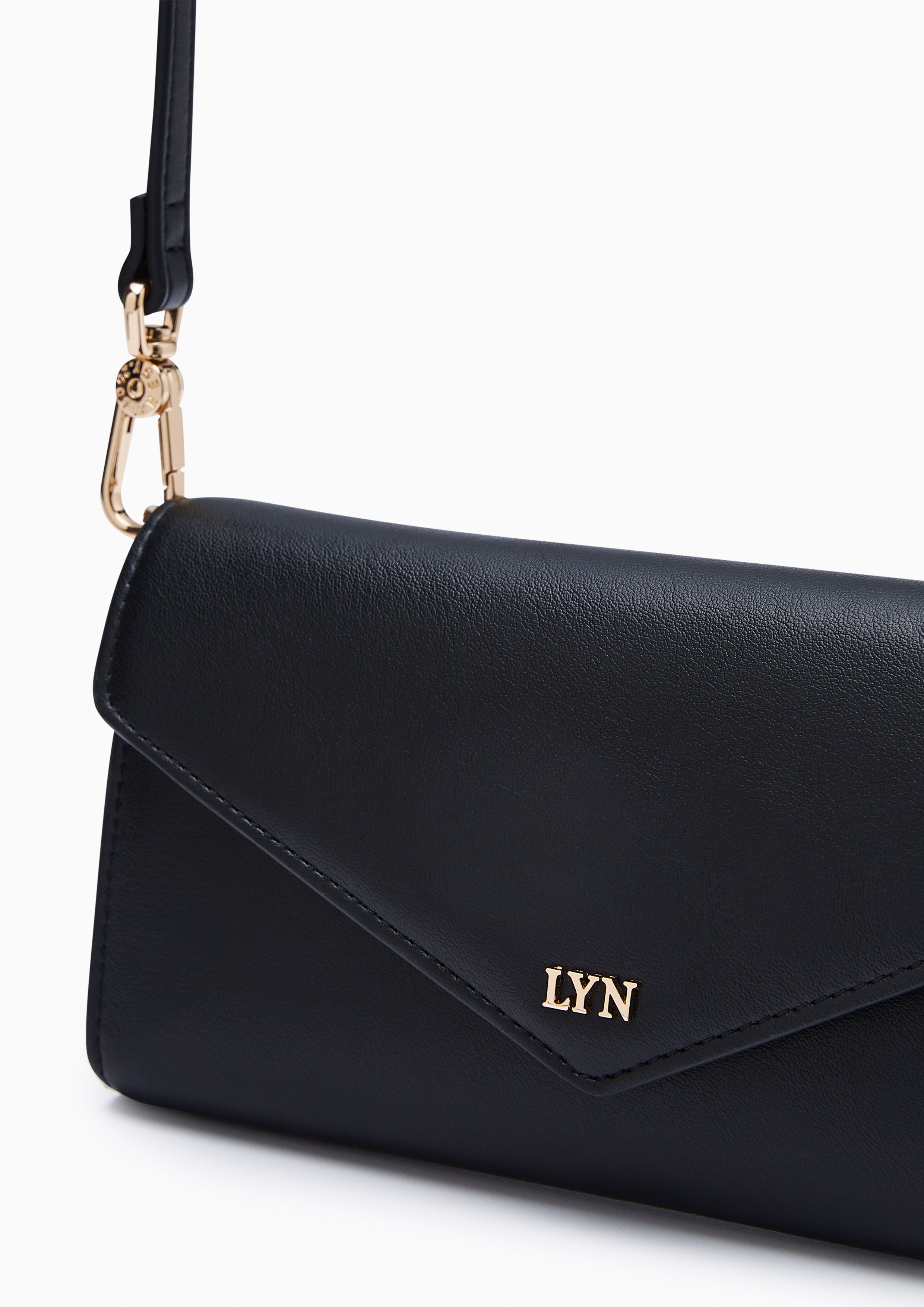 Etarna Long Wallet On Chain Black