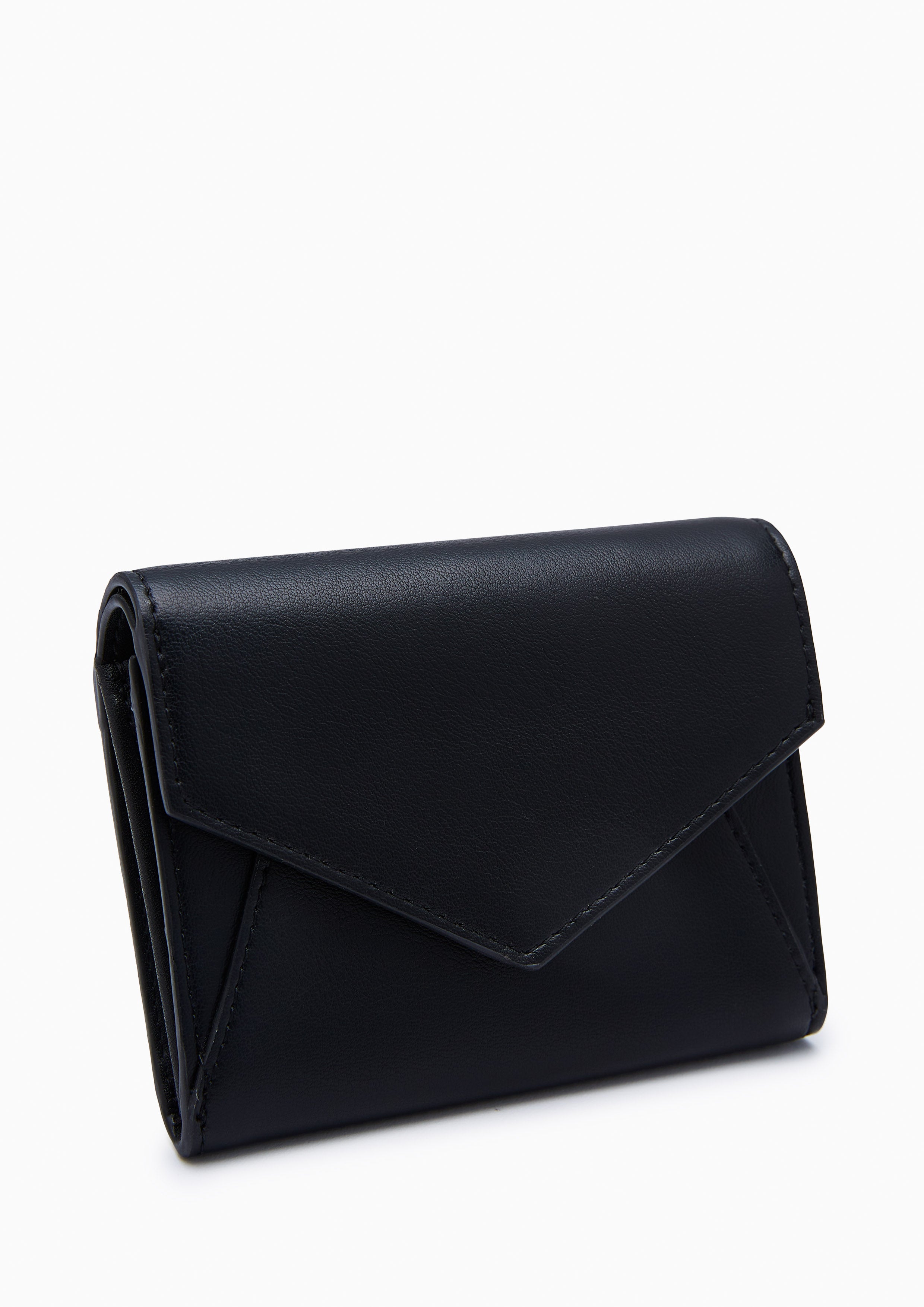 Etarna Short Wallet Black