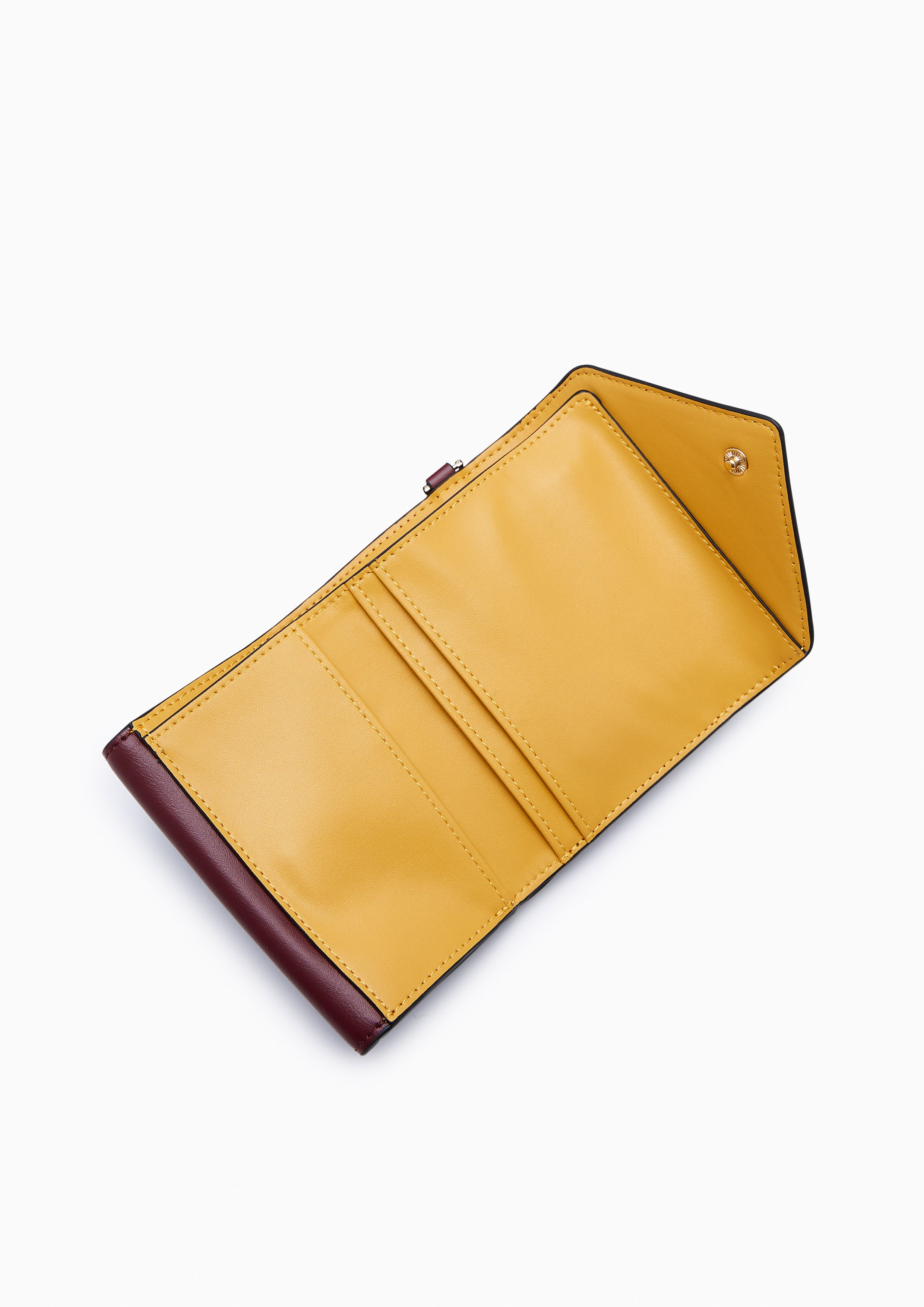 Nucleo Short Wallet Dark Red