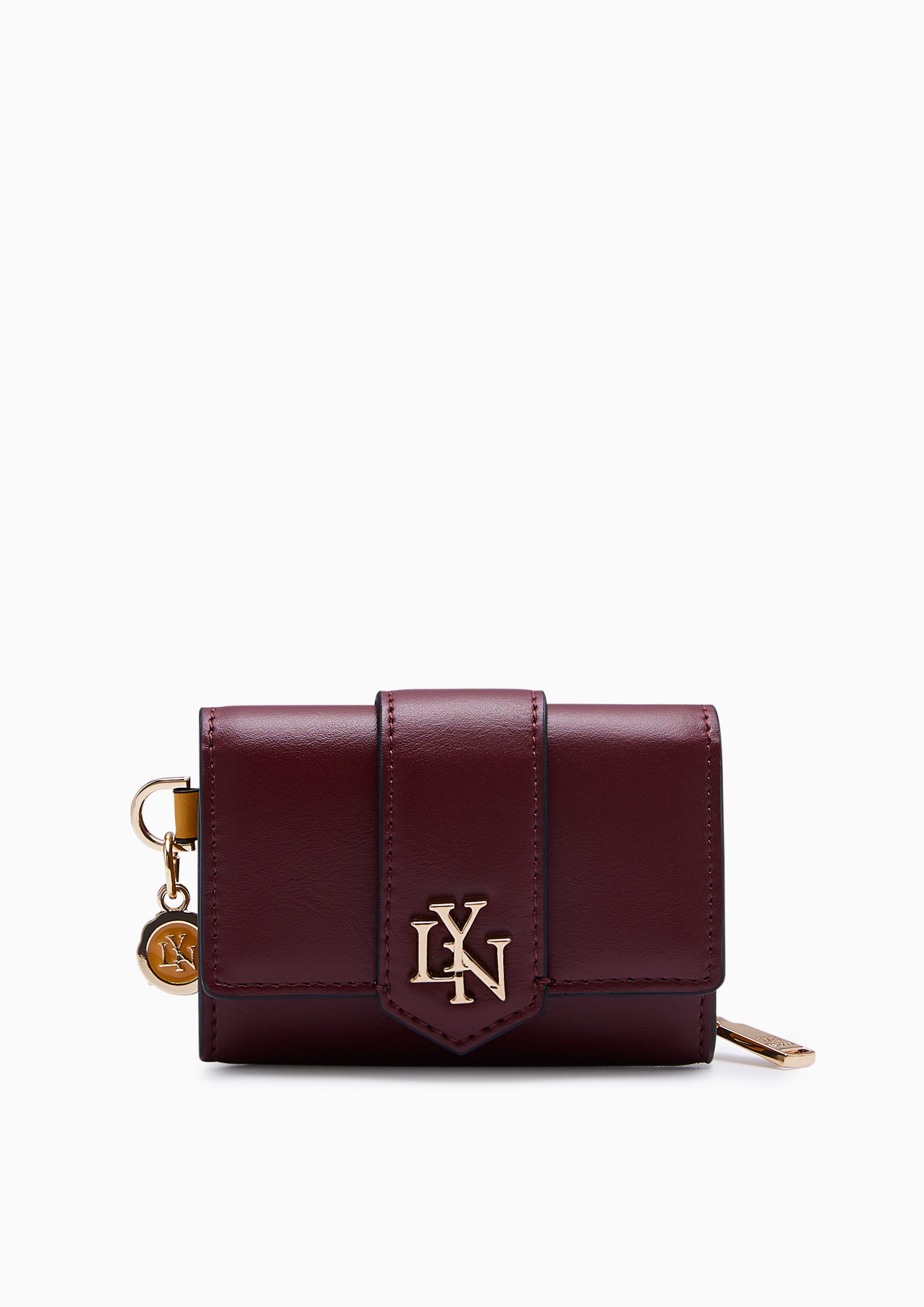 Nucleo Card Wallet Dark Red