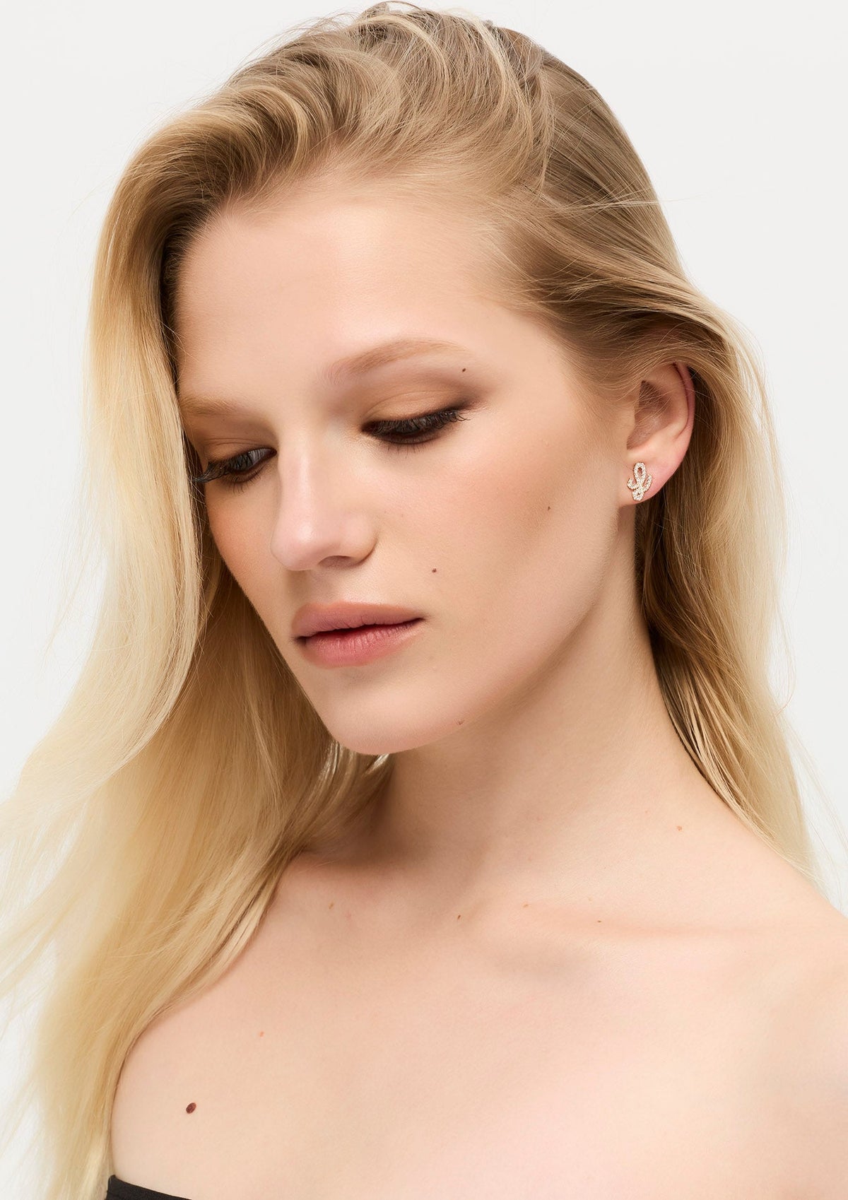 Amy Gem Earrings Gold
