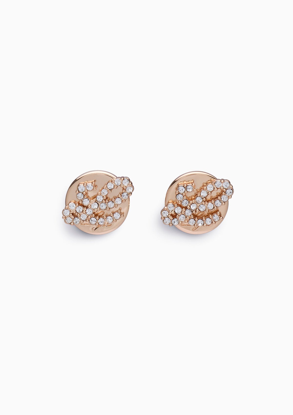 Amy Gem Earrings Rose Gold