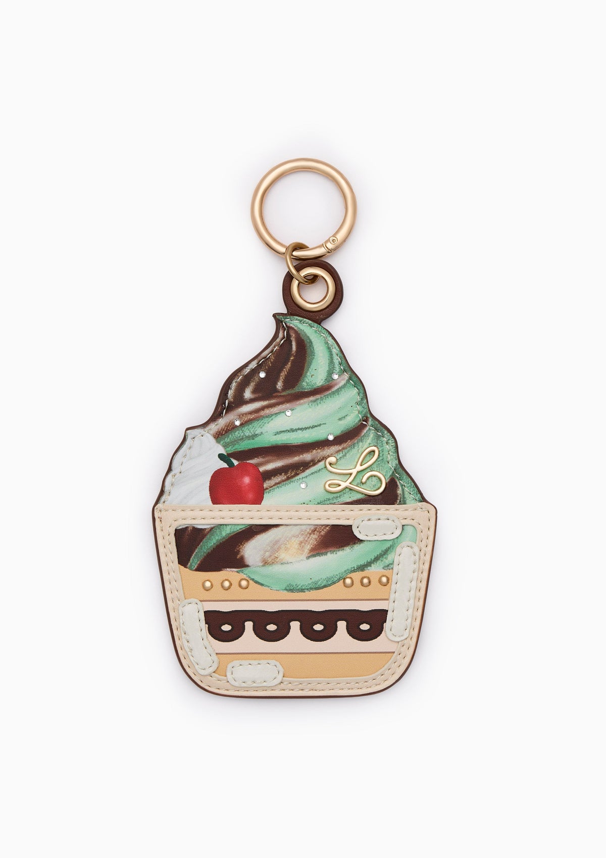 Winter'S Sunday Keychain Green