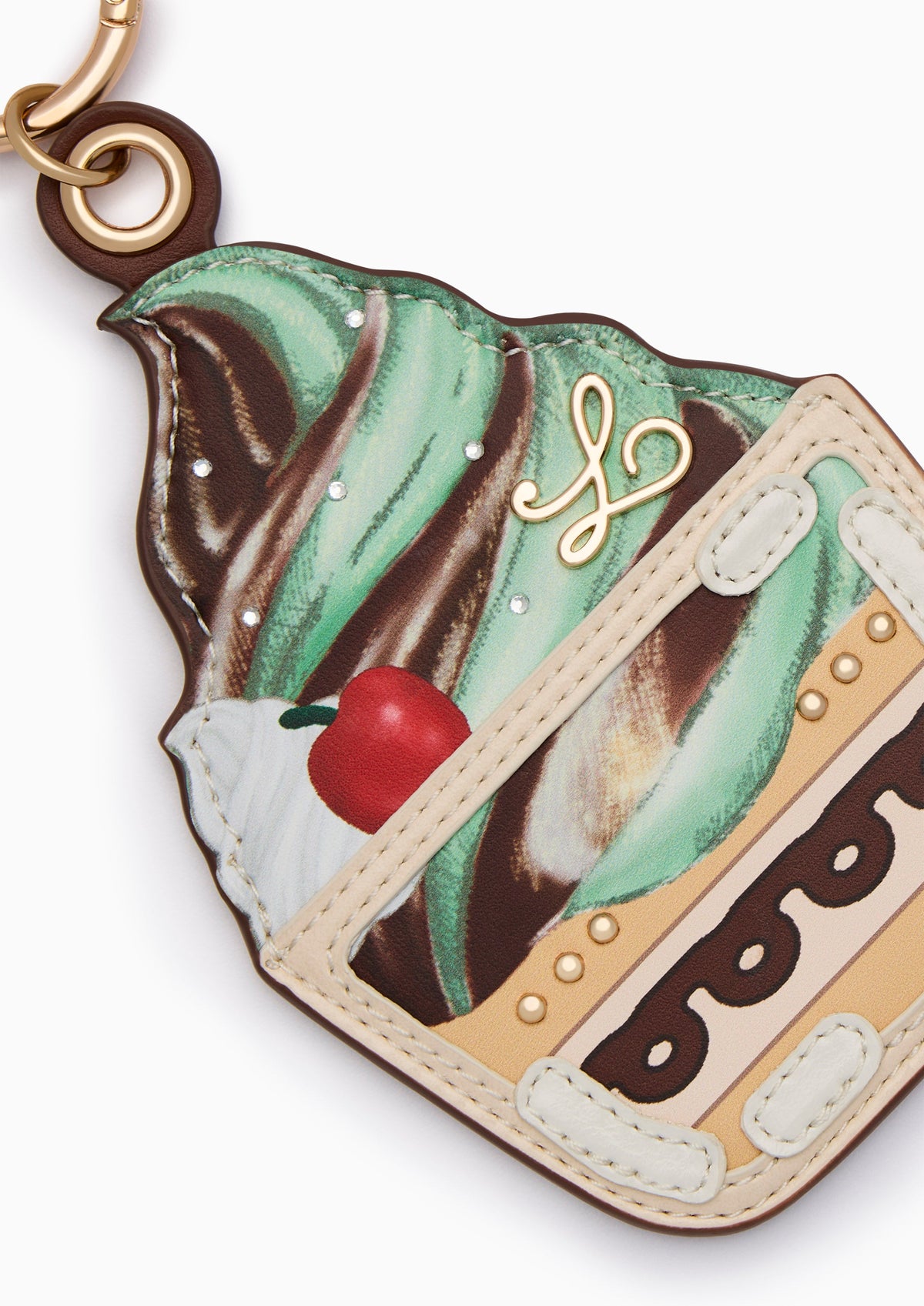 Winter'S Sunday Keychain Green