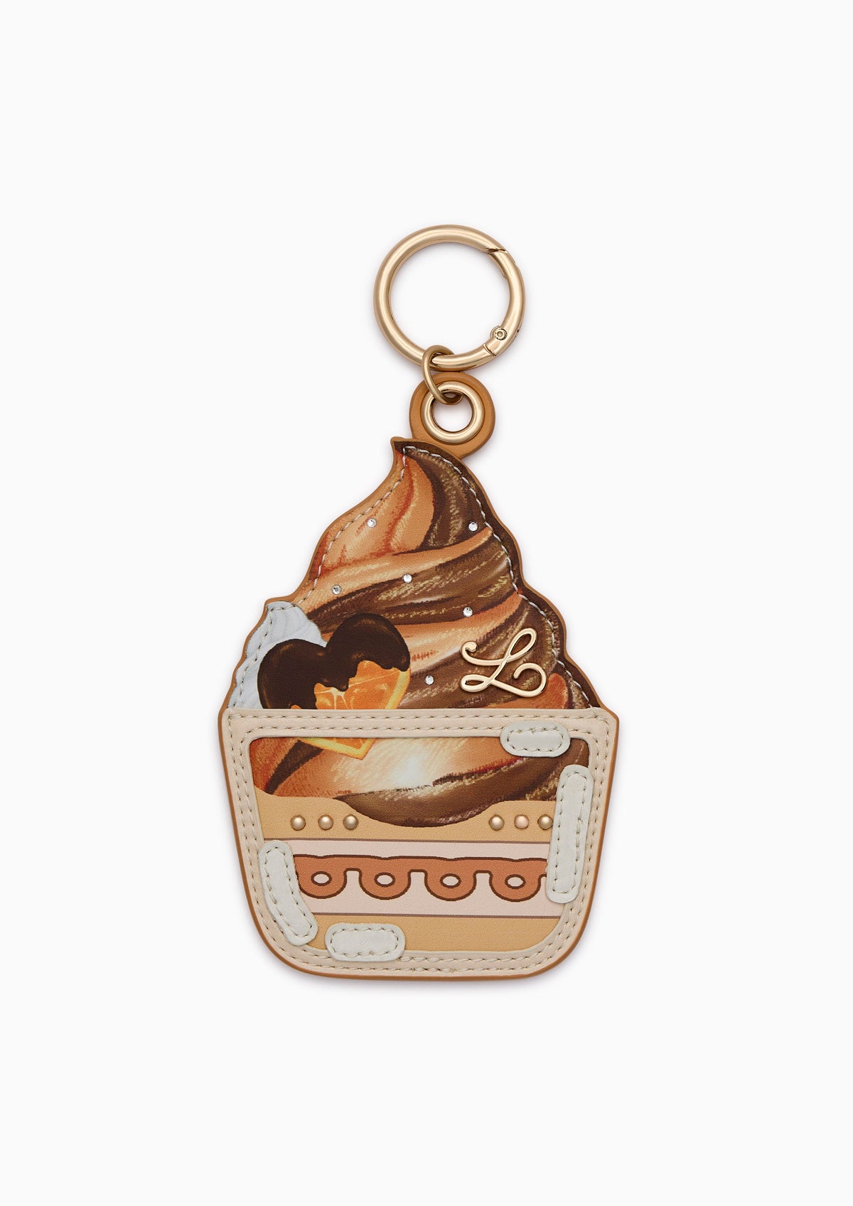 Winter'S Sunday Keychain Orange