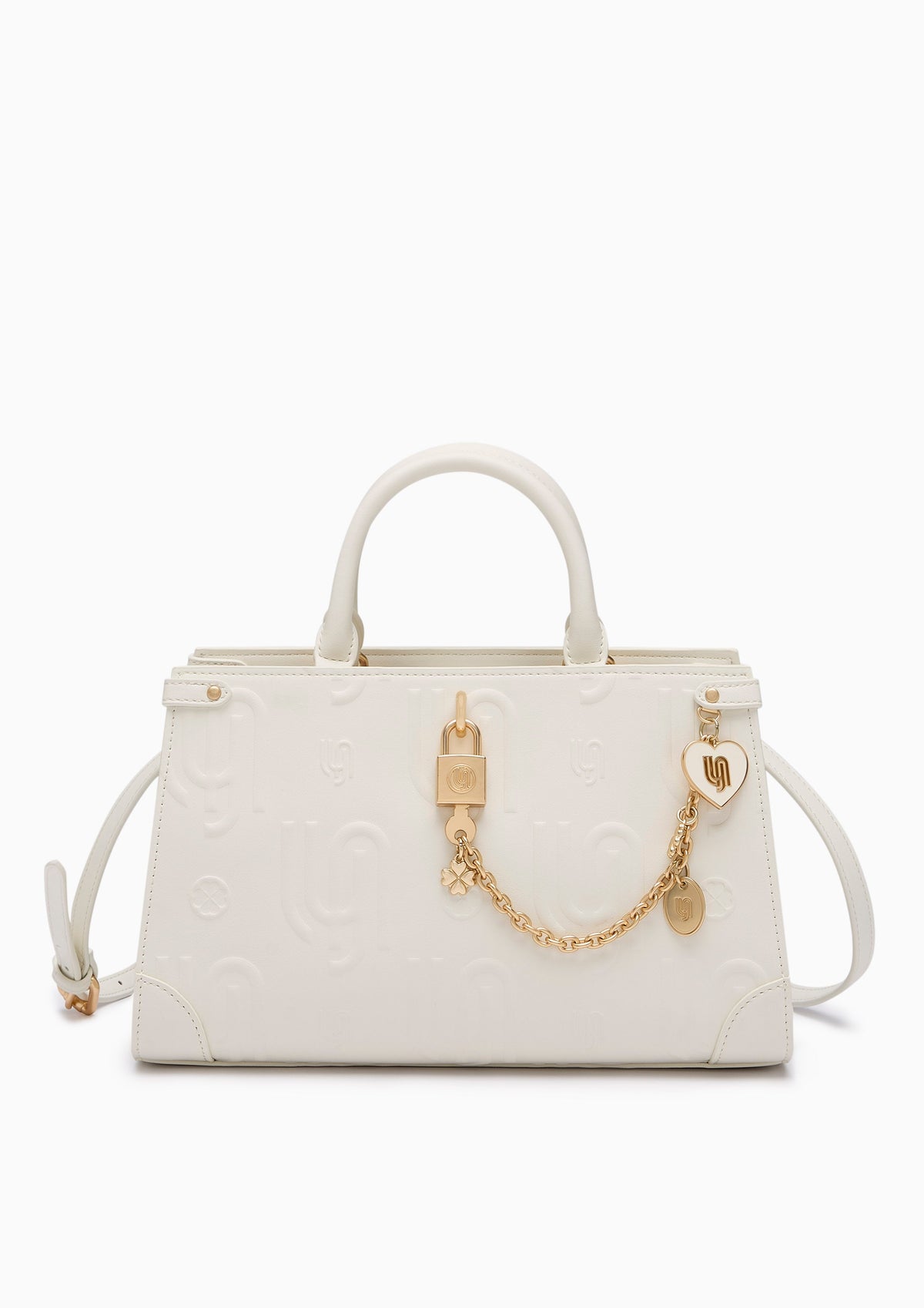 Astrid M Top Handle Bag Ivory