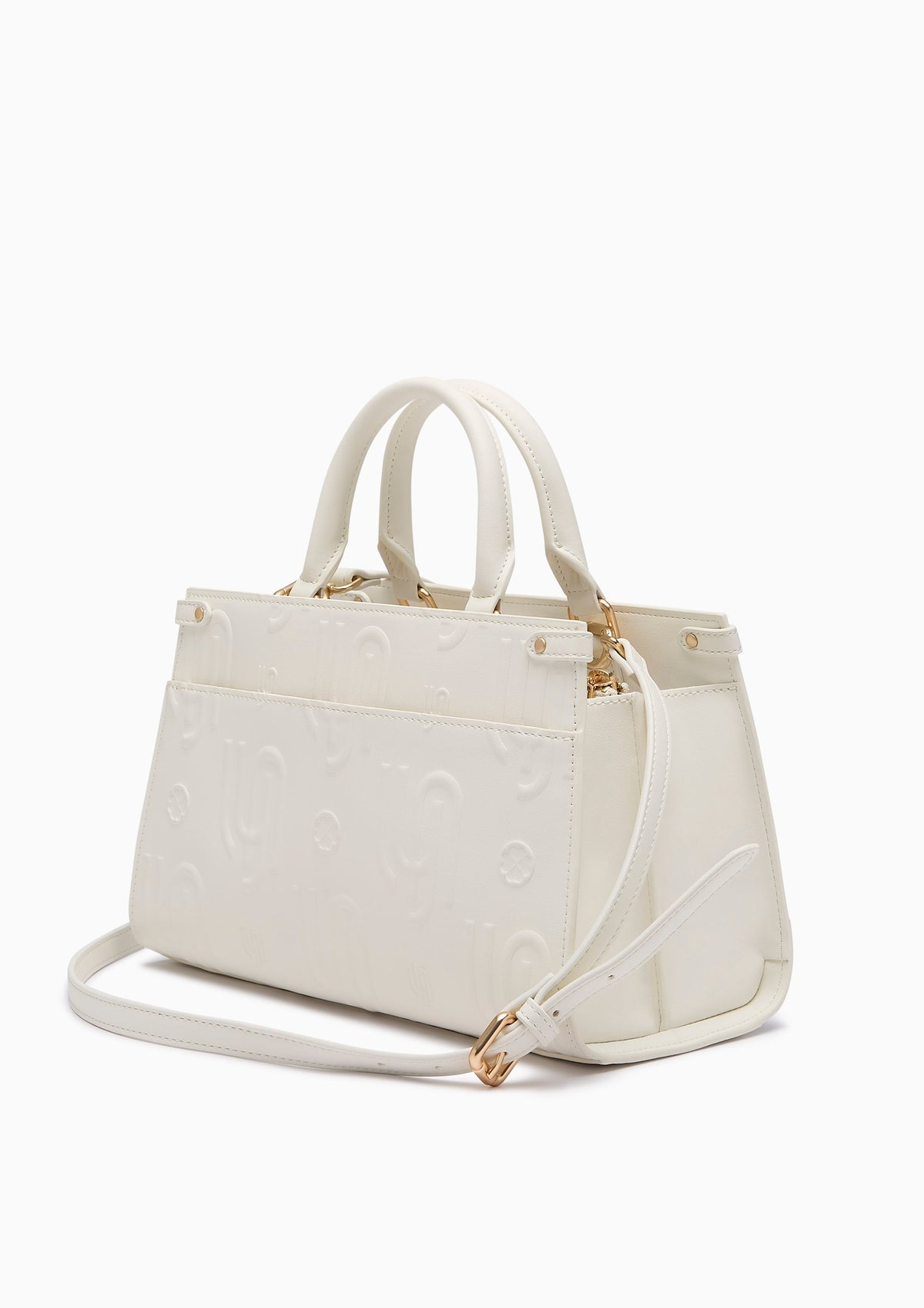 Astrid M Top Handle Bag Ivory
