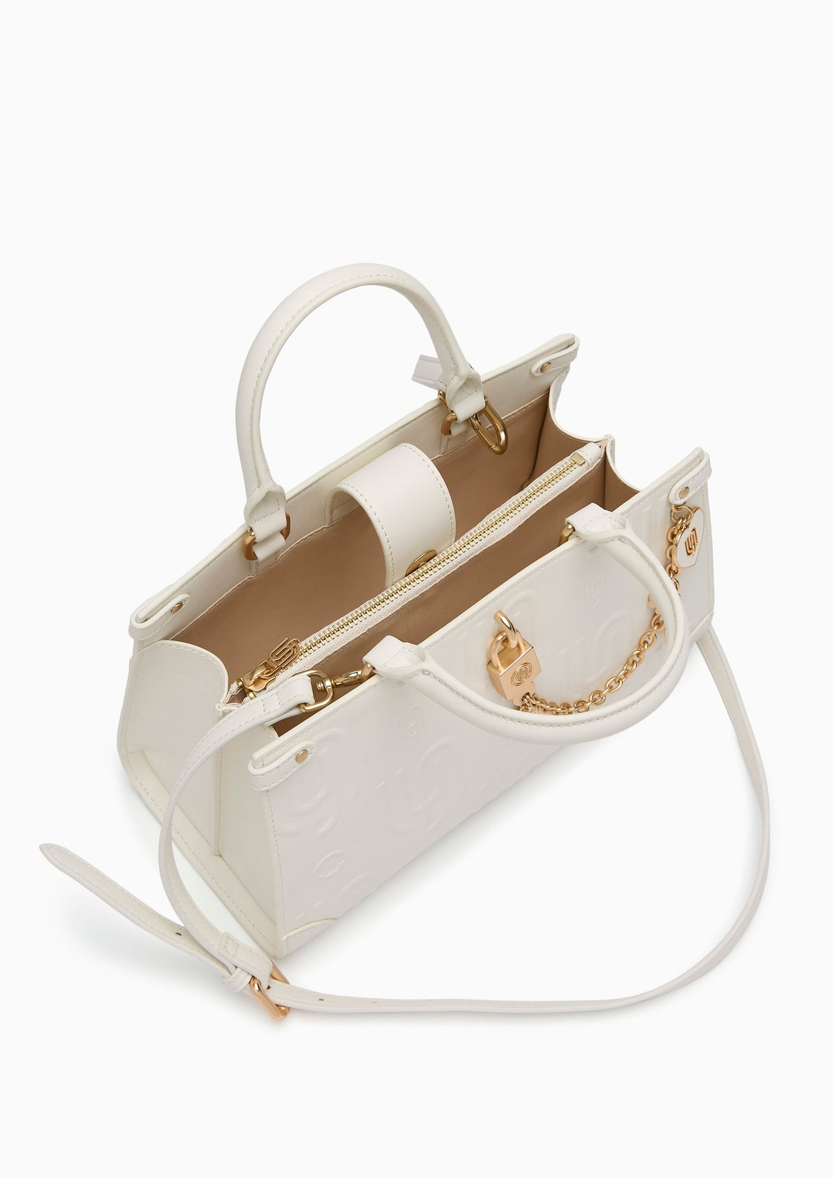 Astrid M Top Handle Bag Ivory