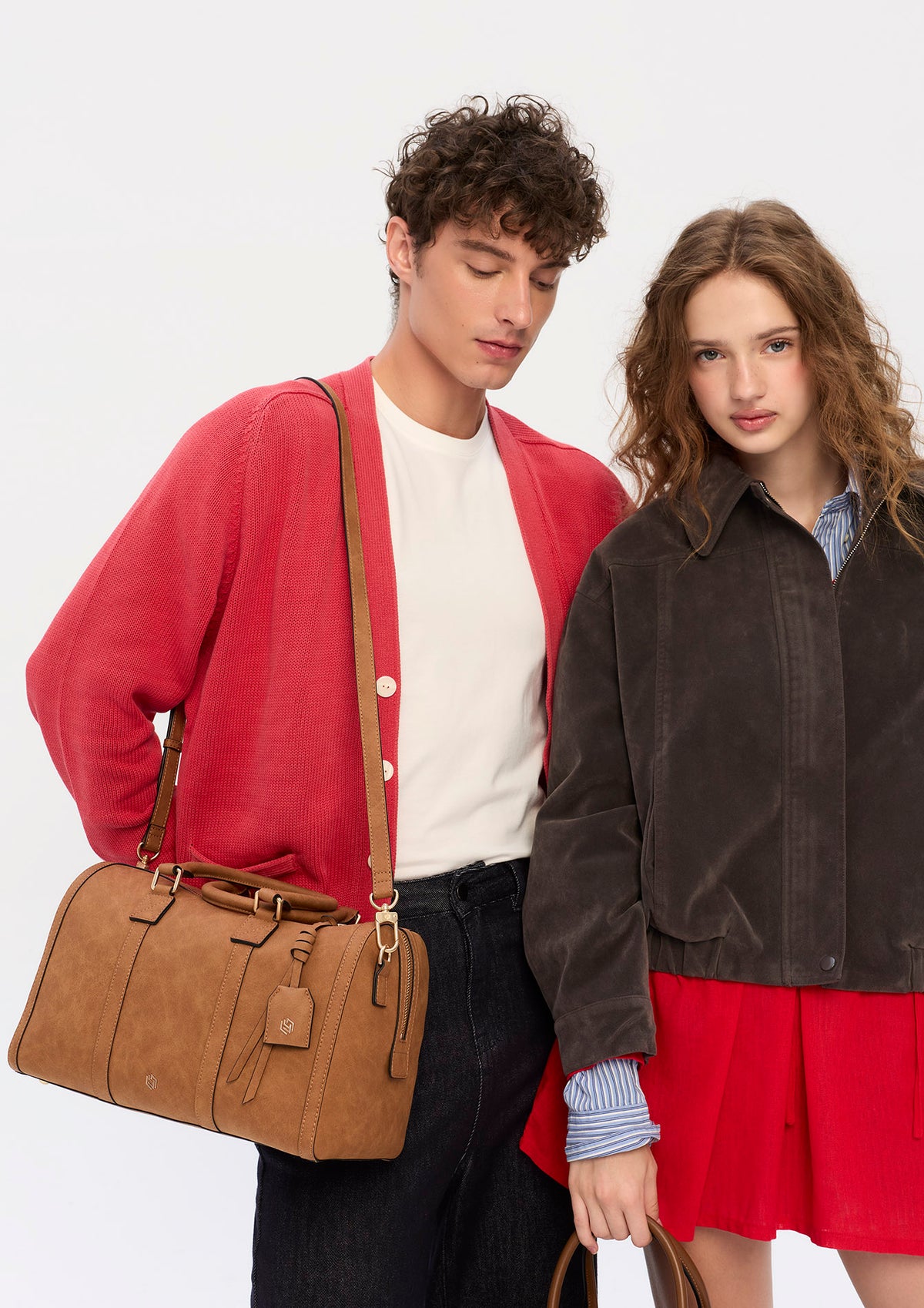 Titus Infinite L Duffle Bag Brown