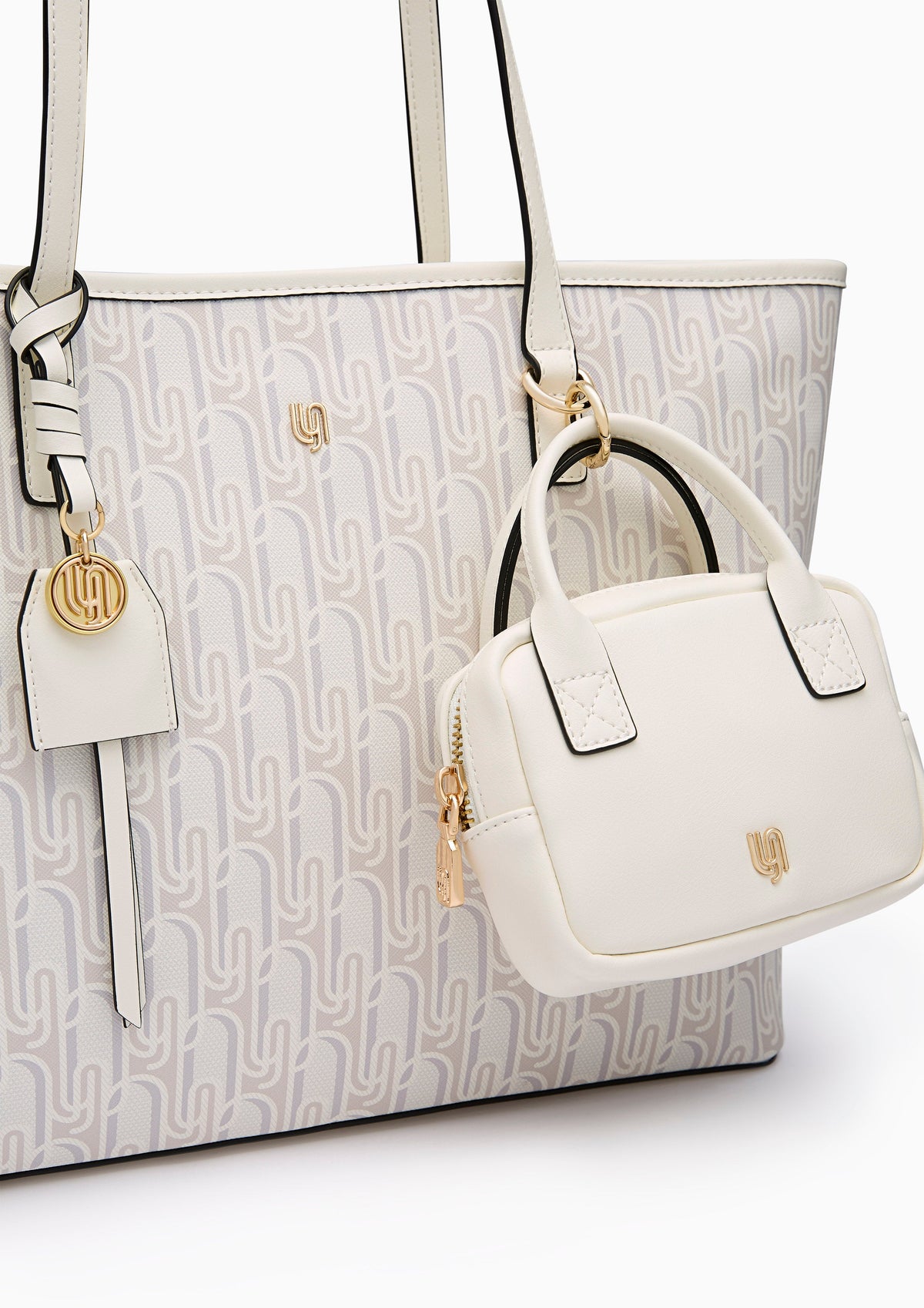 Phiona Infintie L Tote Bag Light Grey