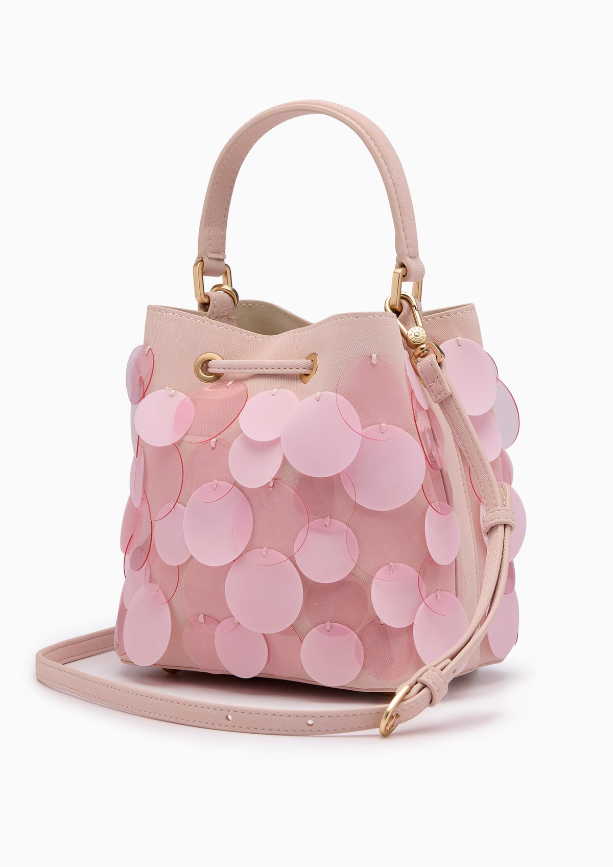 Re-Edit Blink Carina S Bucket Bag Light Pink