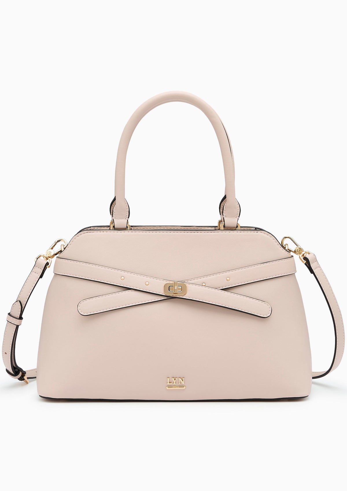 Ella L Top Handle Bag Taupe