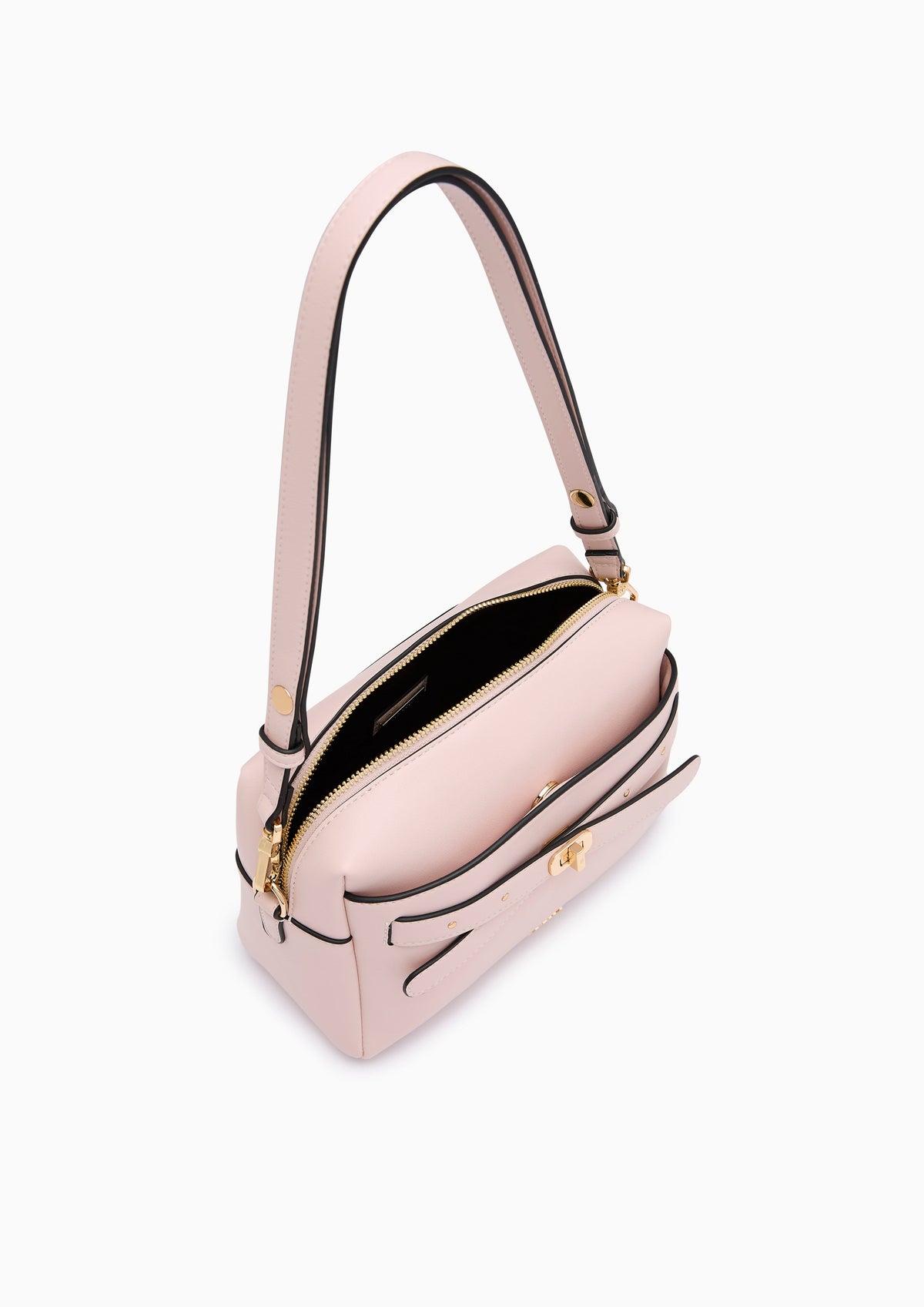 Ella M Top Handle Bag Light Pink