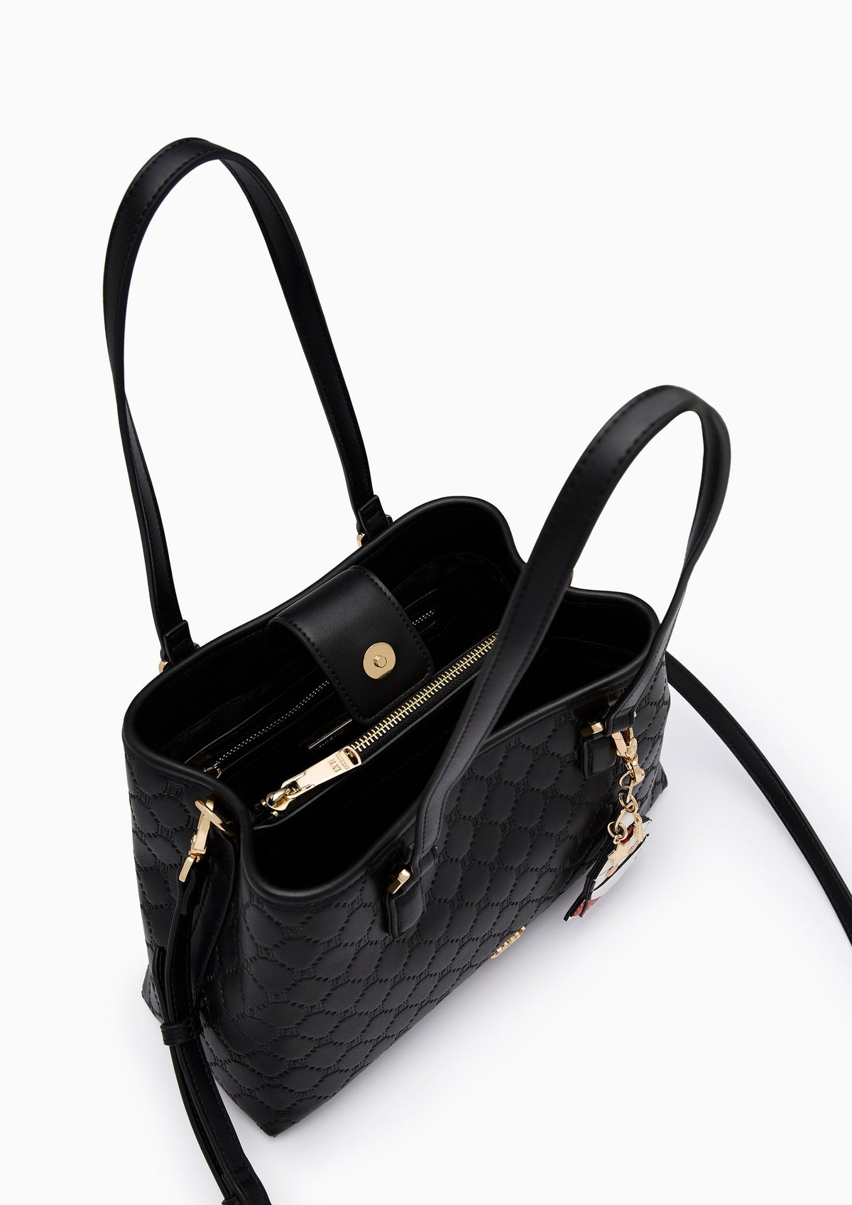 Frosty M Tote Bag Black