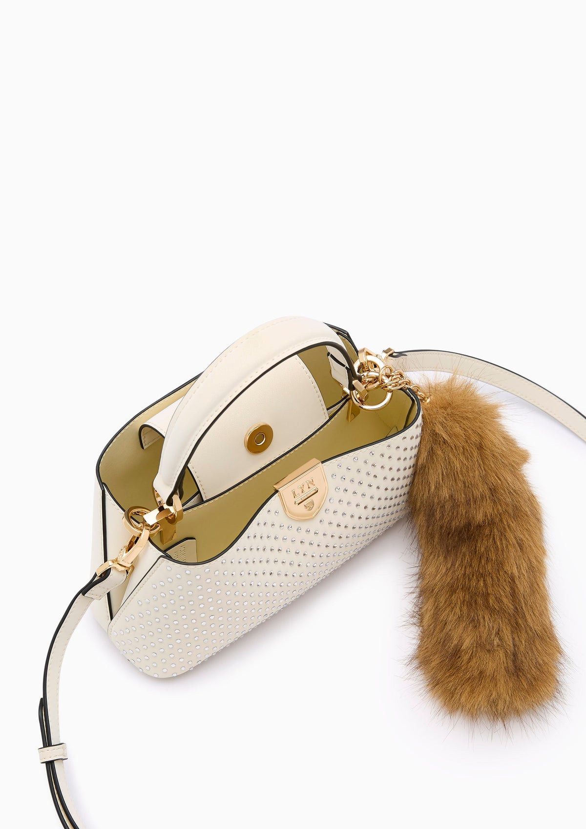 Re-Edit Dawn Amanti Xs Top Handle Bag Beige