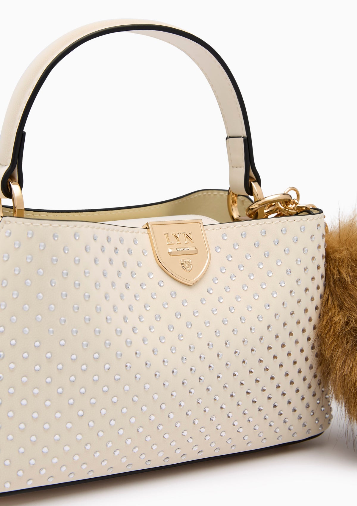 Re-Edit Dawn Amanti Xs Top Handle Bag Beige