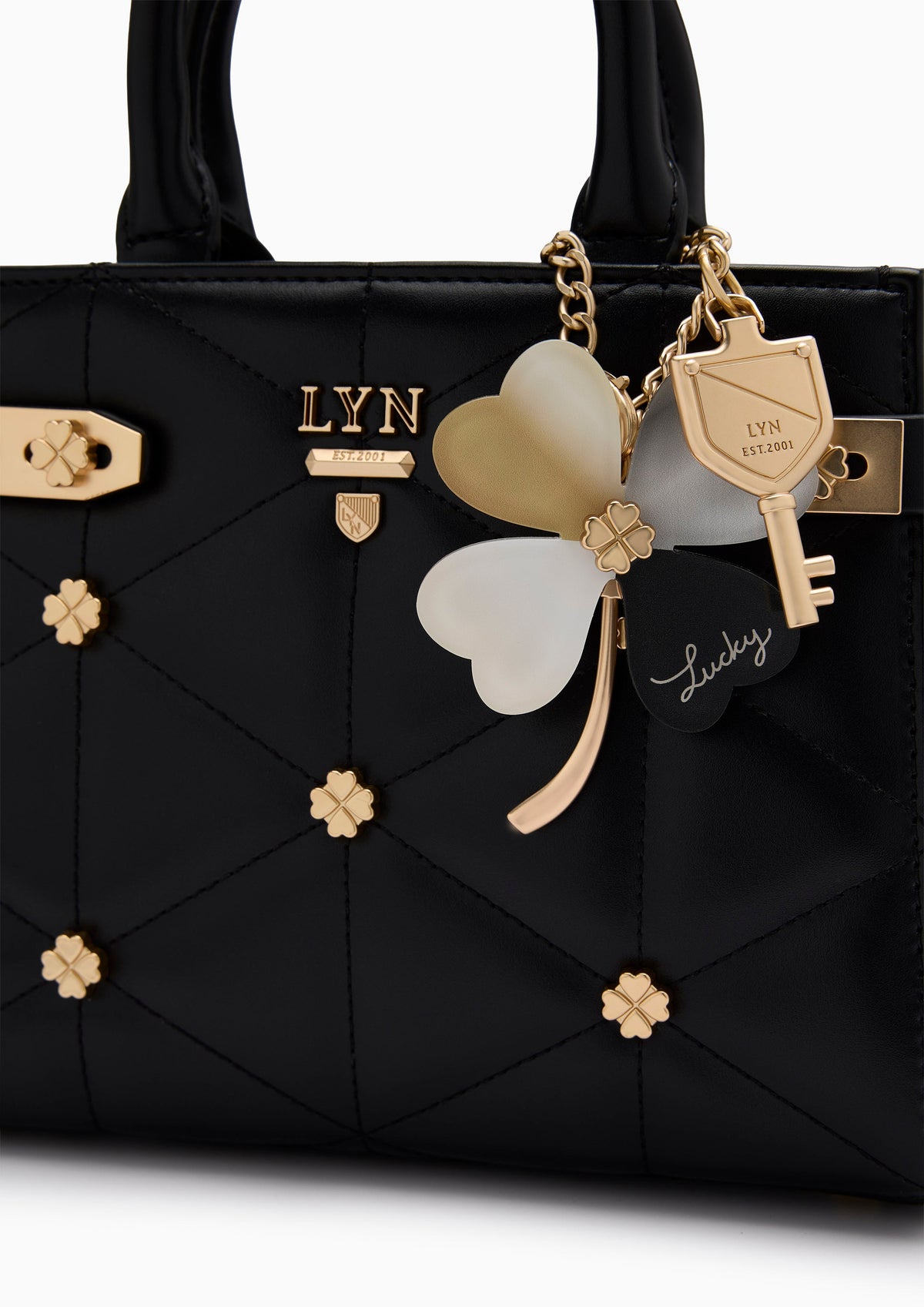 Re-Edit Manifest Fineness Q S Top Handle Bag Black