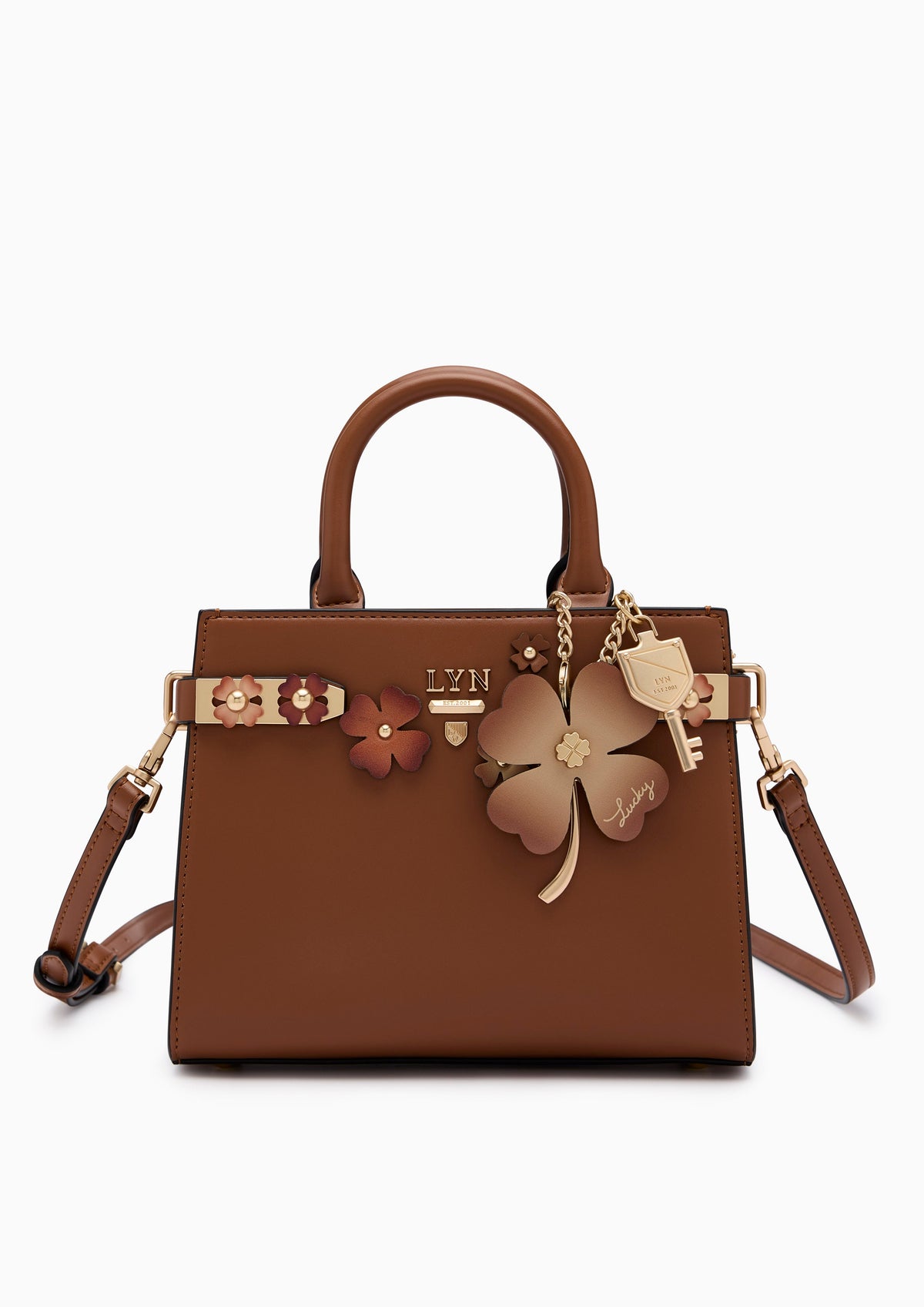 Re-Edit Manifest Fineness S Top Handle Bag Brown