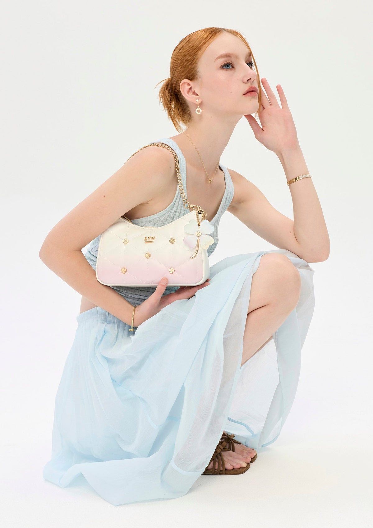 Re-Ed Manifest Tricia S Shoulder Bag White