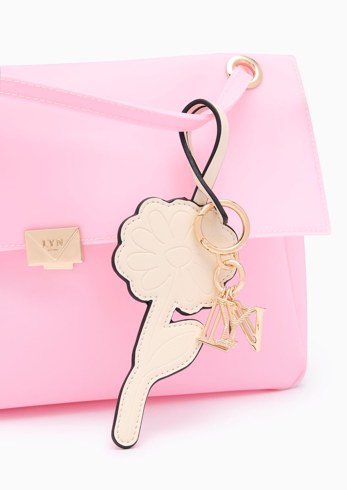 Whisper Jelly L Shoulder Bag Pink