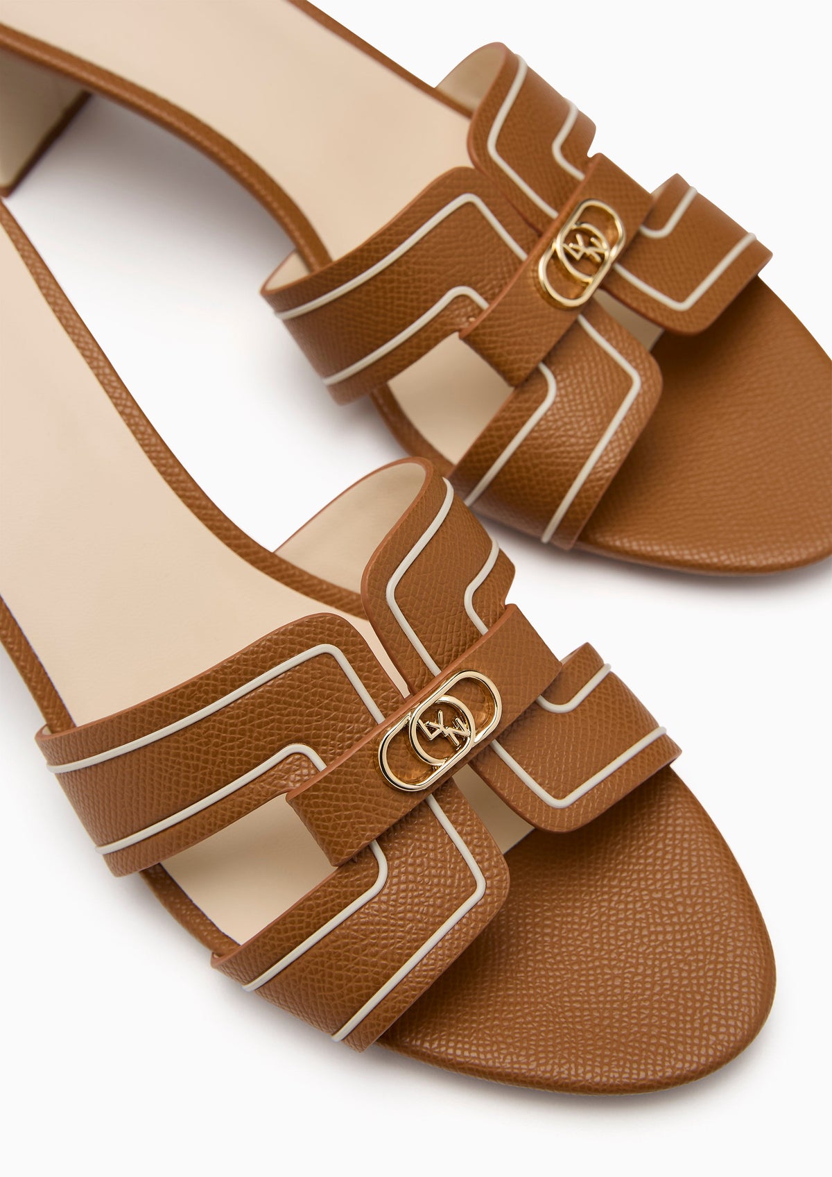 Hey Mid 2 Tones Sandal Brown