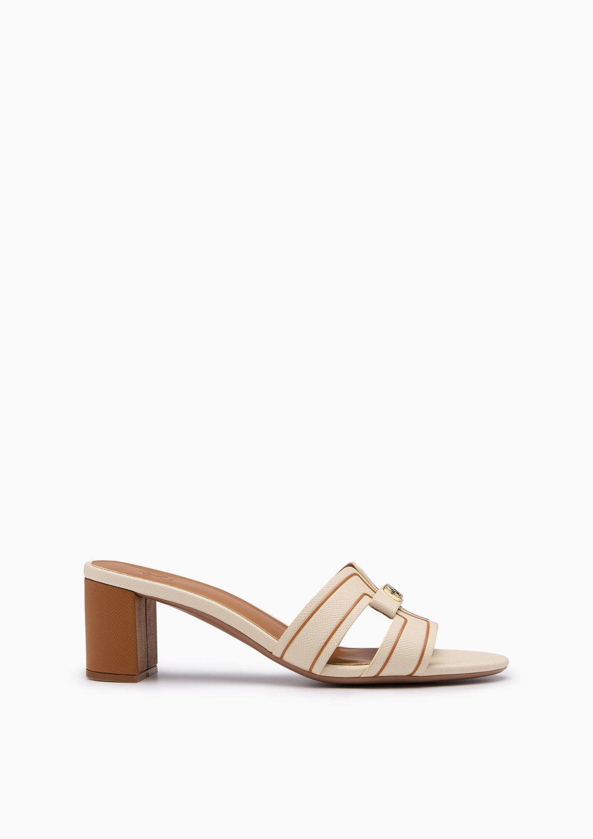 Hey Mid 2 Tones Sandal Ivory