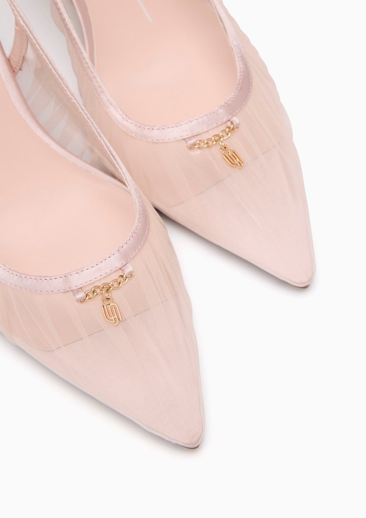 Code Infinite Slingback Pumps Light Pink