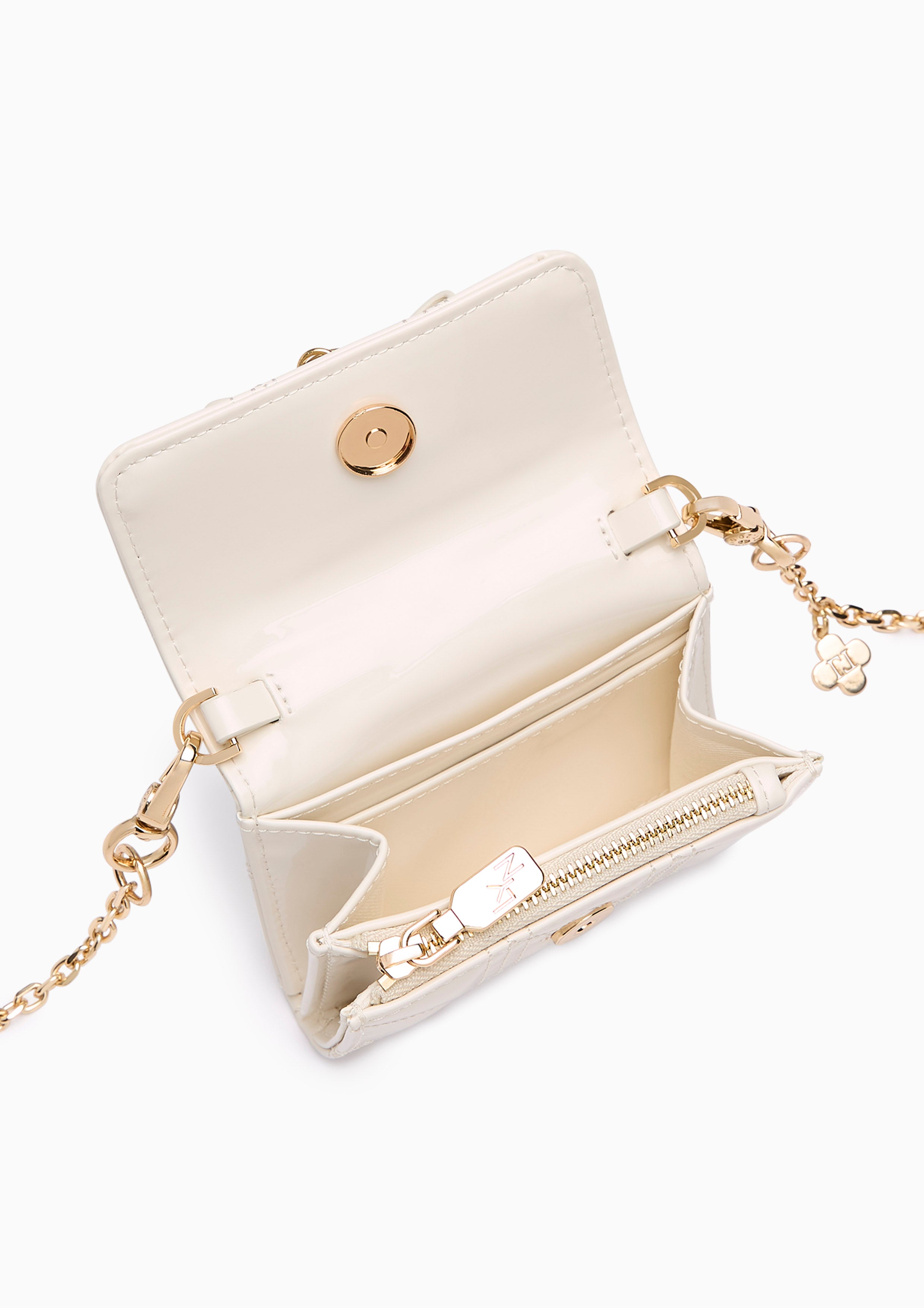 Baki Patent Short Woc Ivory