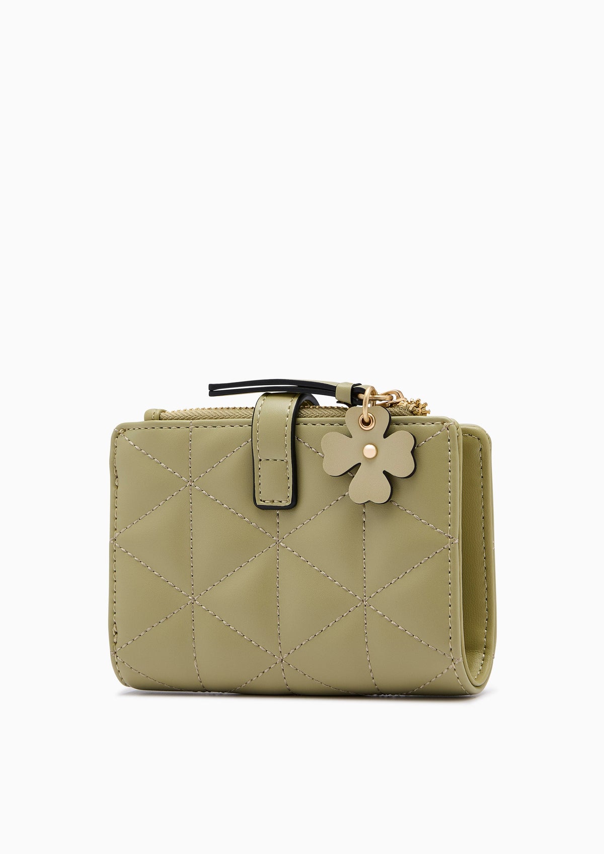 Re-Edit Manifest Q Semi Long Wallet Green