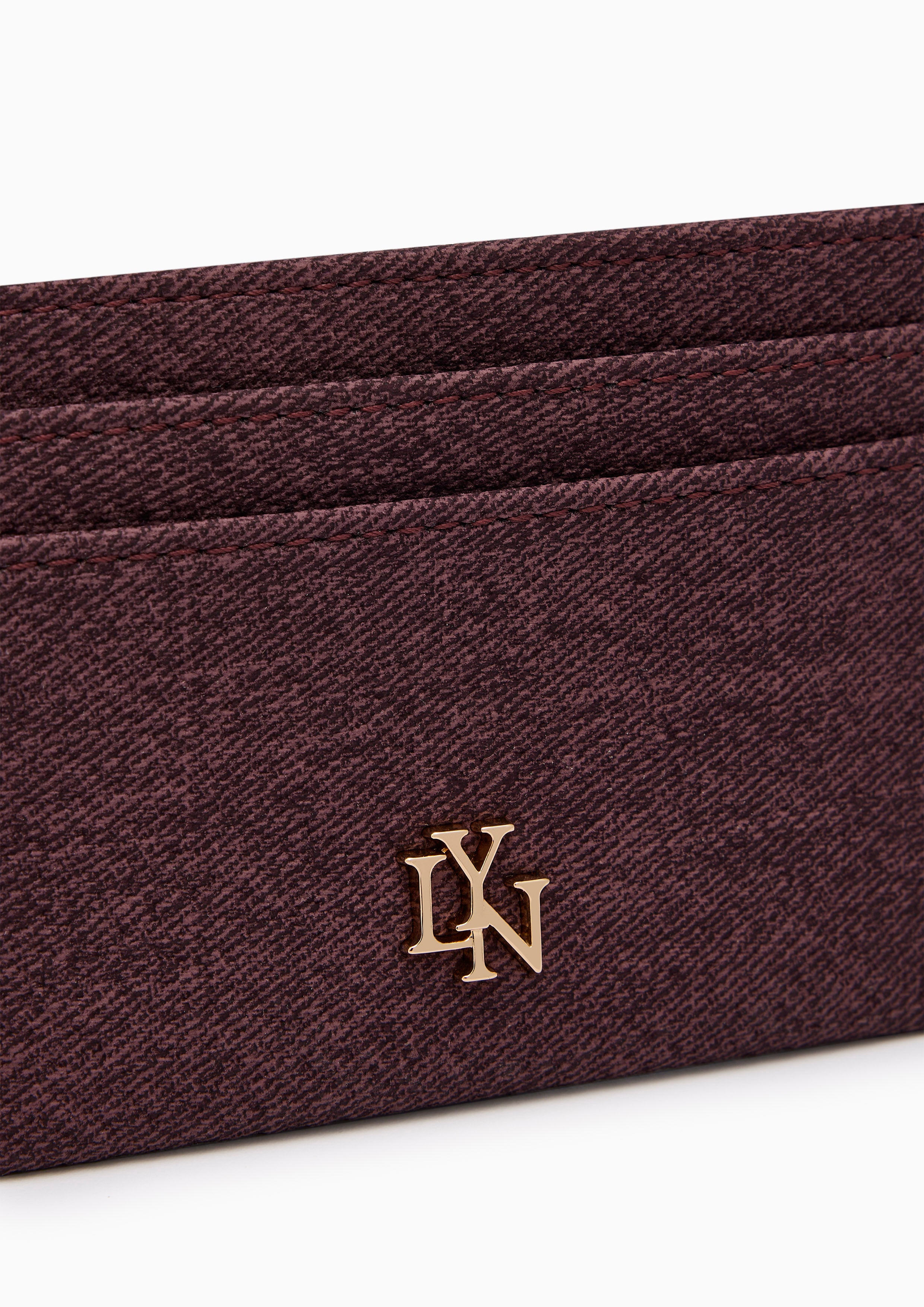 Wimsy Card Holder Dark Red
