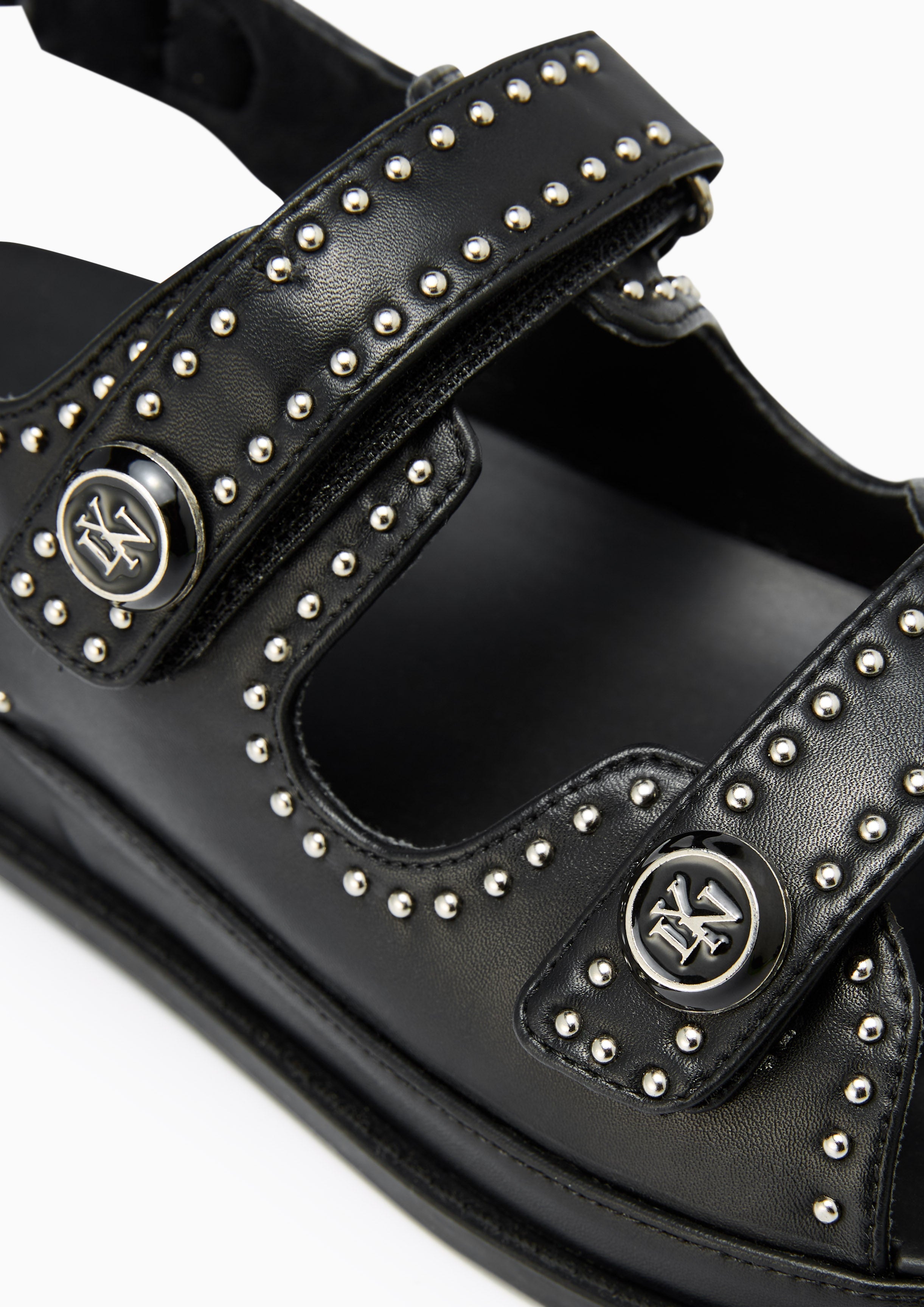 รองเท้าแตะพื้นเรียบ Lexi Flower Texture