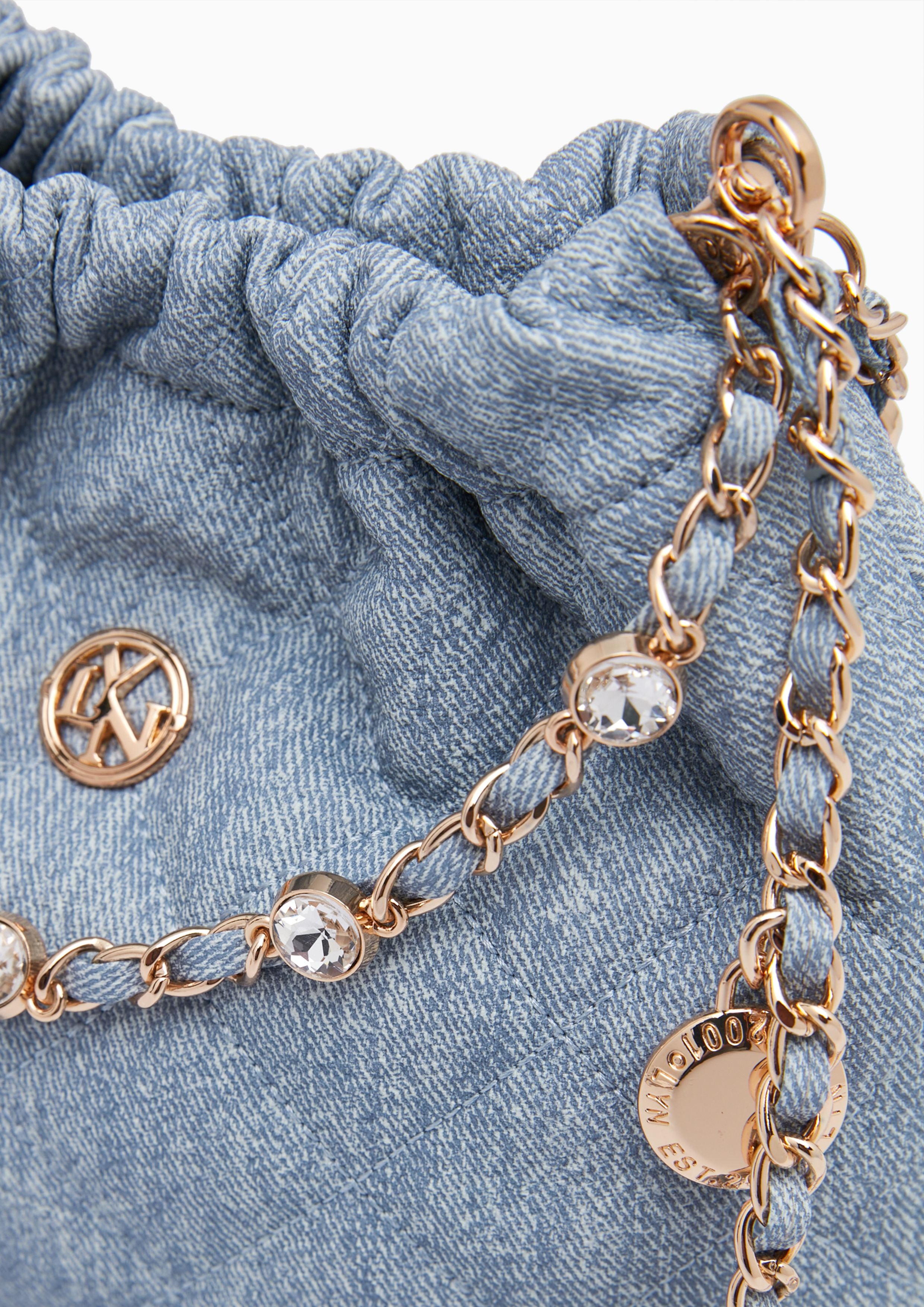 กระเป๋าสะพายไหล่ Fontia Mini Denim