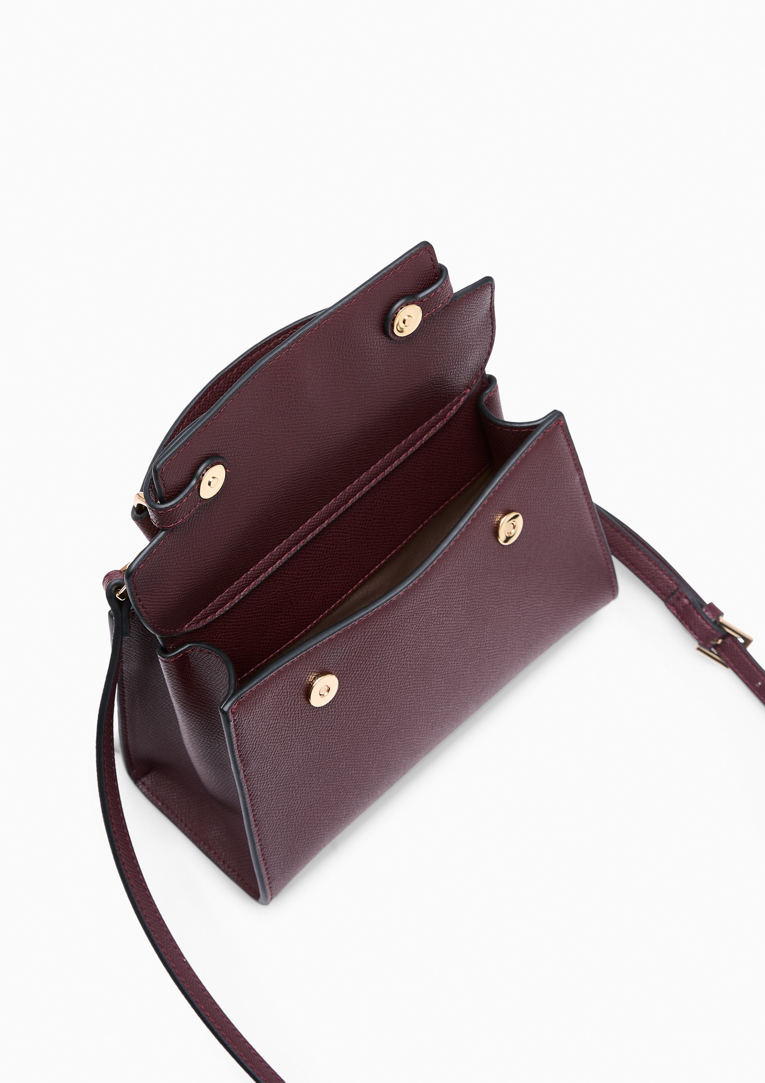 Anderson Top Handle Bag S Dark Red
