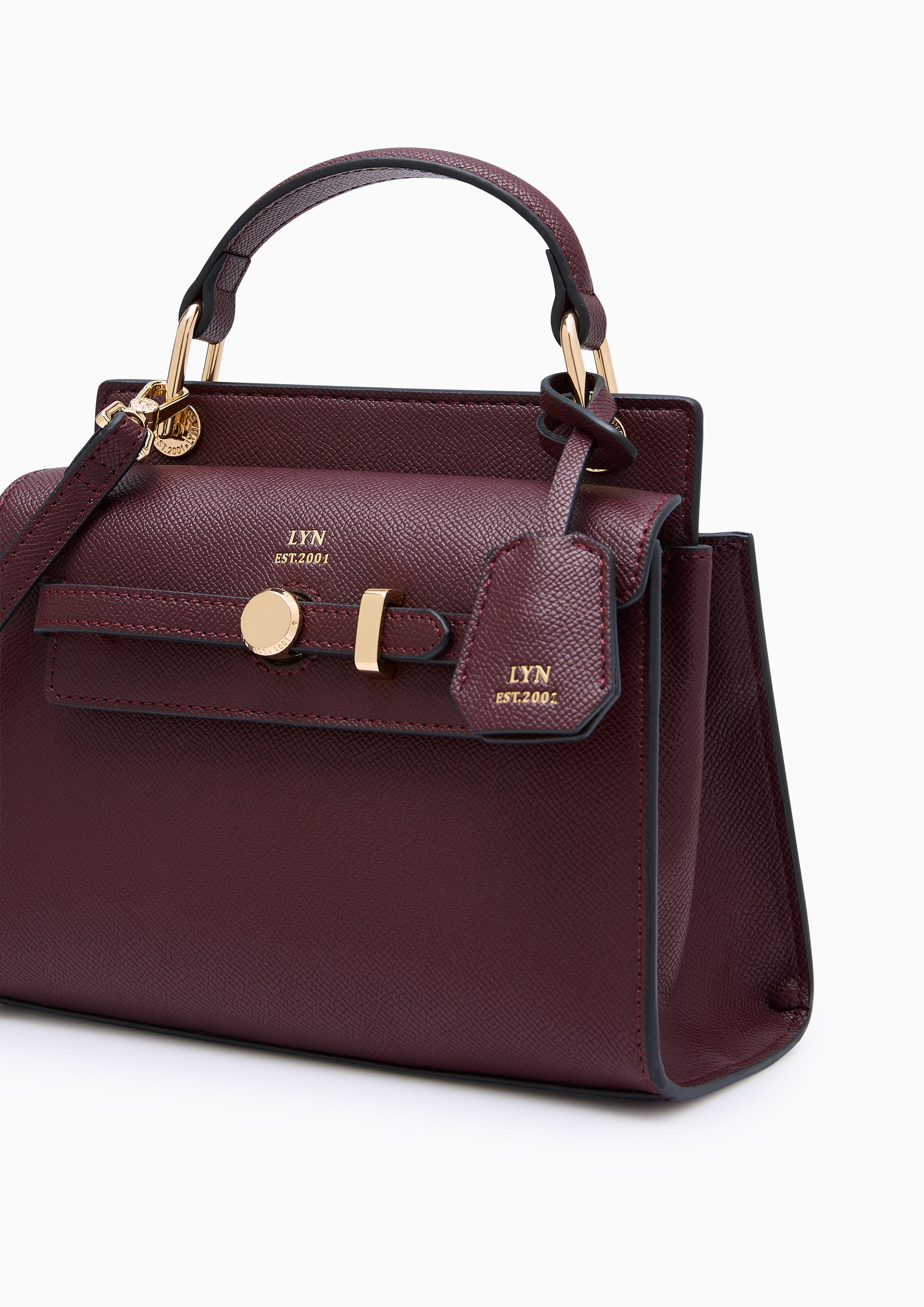 Anderson Top Handle Bag S Dark Red