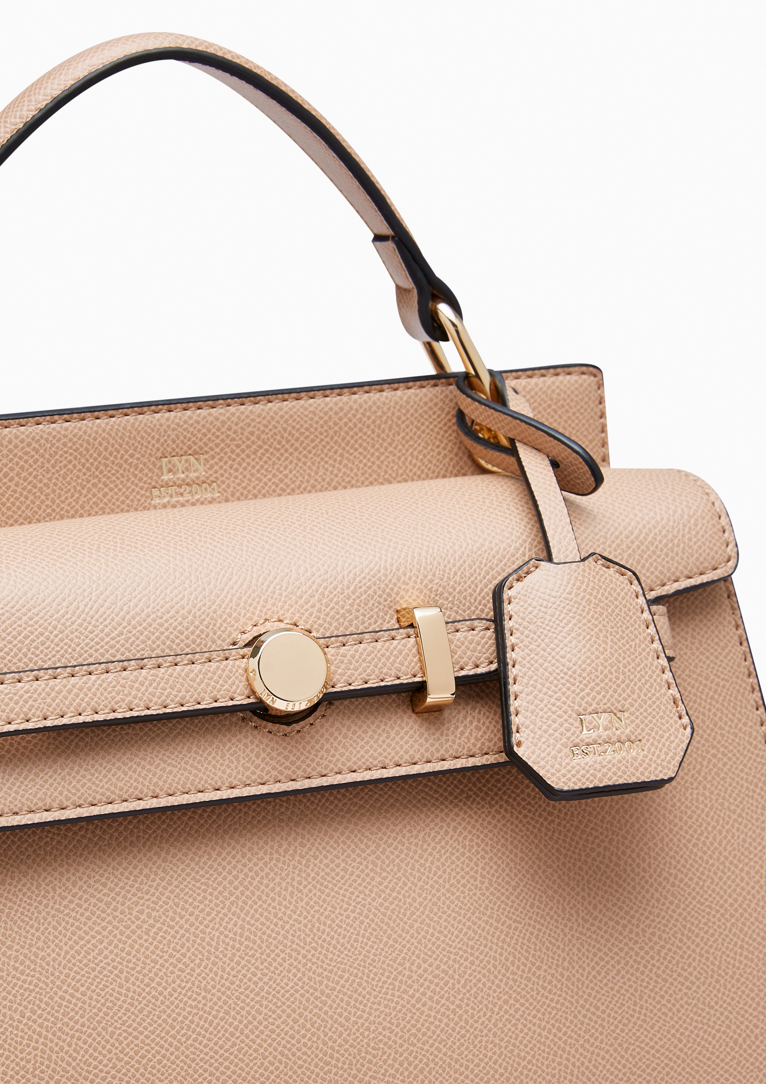 Anderson Top Handle M Handbag Dark Beige