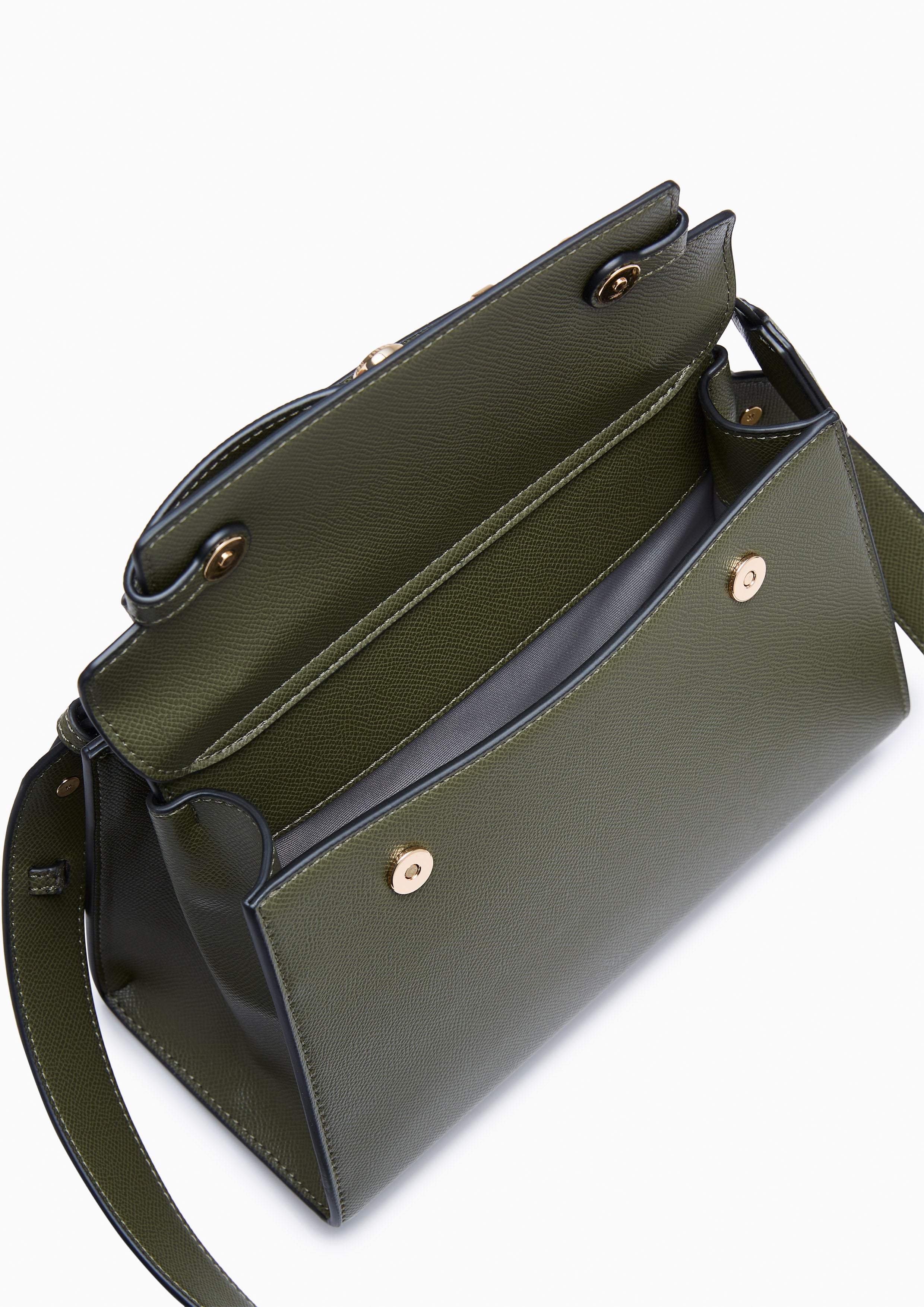 Anderson Top Handle M Handbag -Dark Green